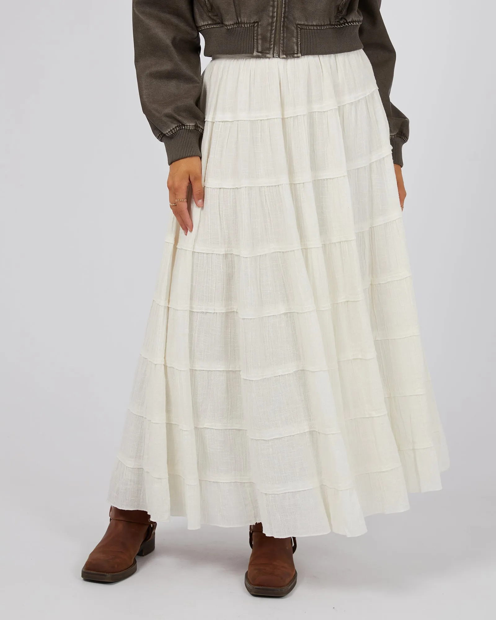 Paloma Maxi Skirt Vintage White sold by All About Eve product image thumbnail 2