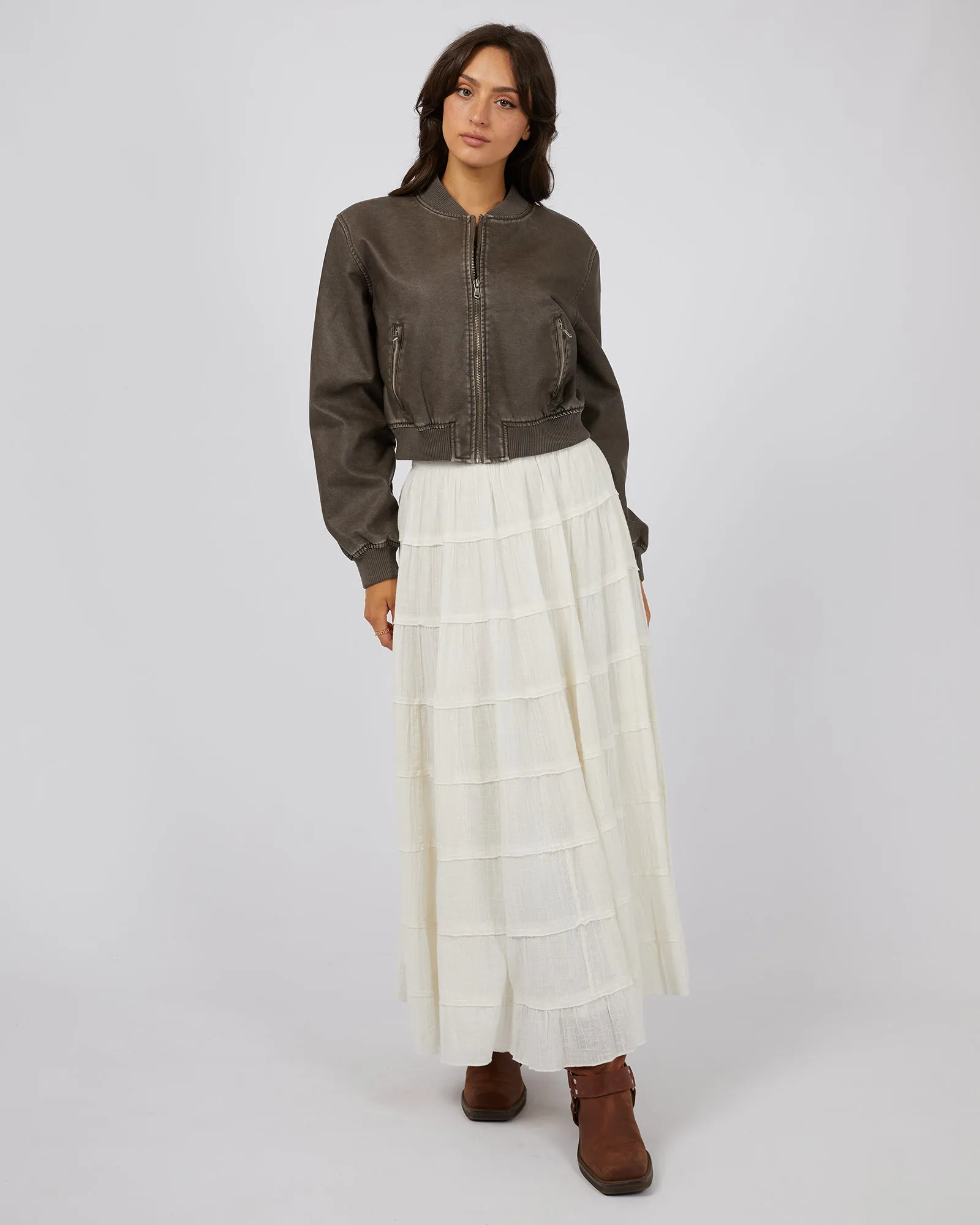Paloma Maxi Skirt Vintage White sold by All About Eve product image thumbnail 3