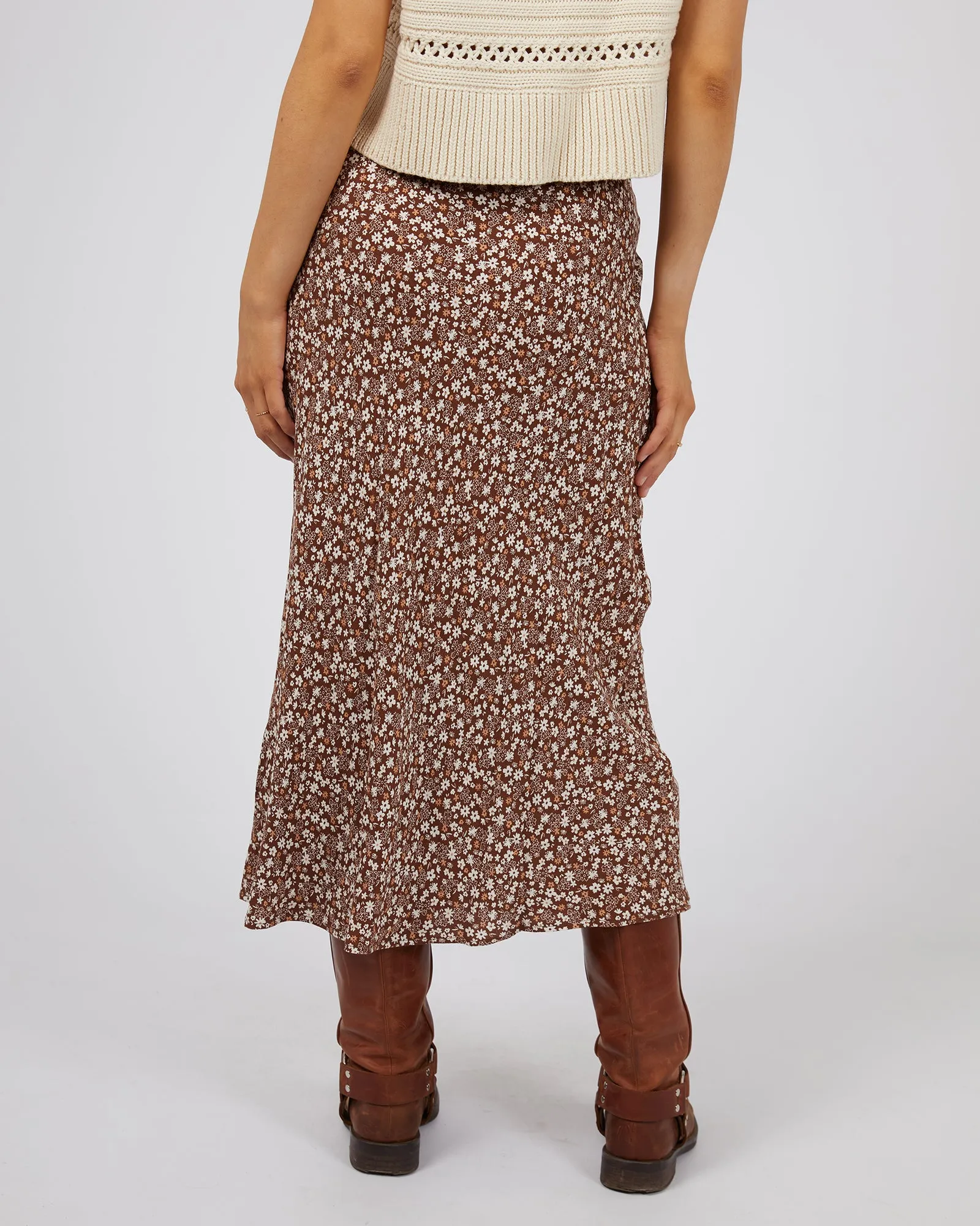 Tallows Floral Print Maxi Skirt sold by All About Eve product image thumbnail 4