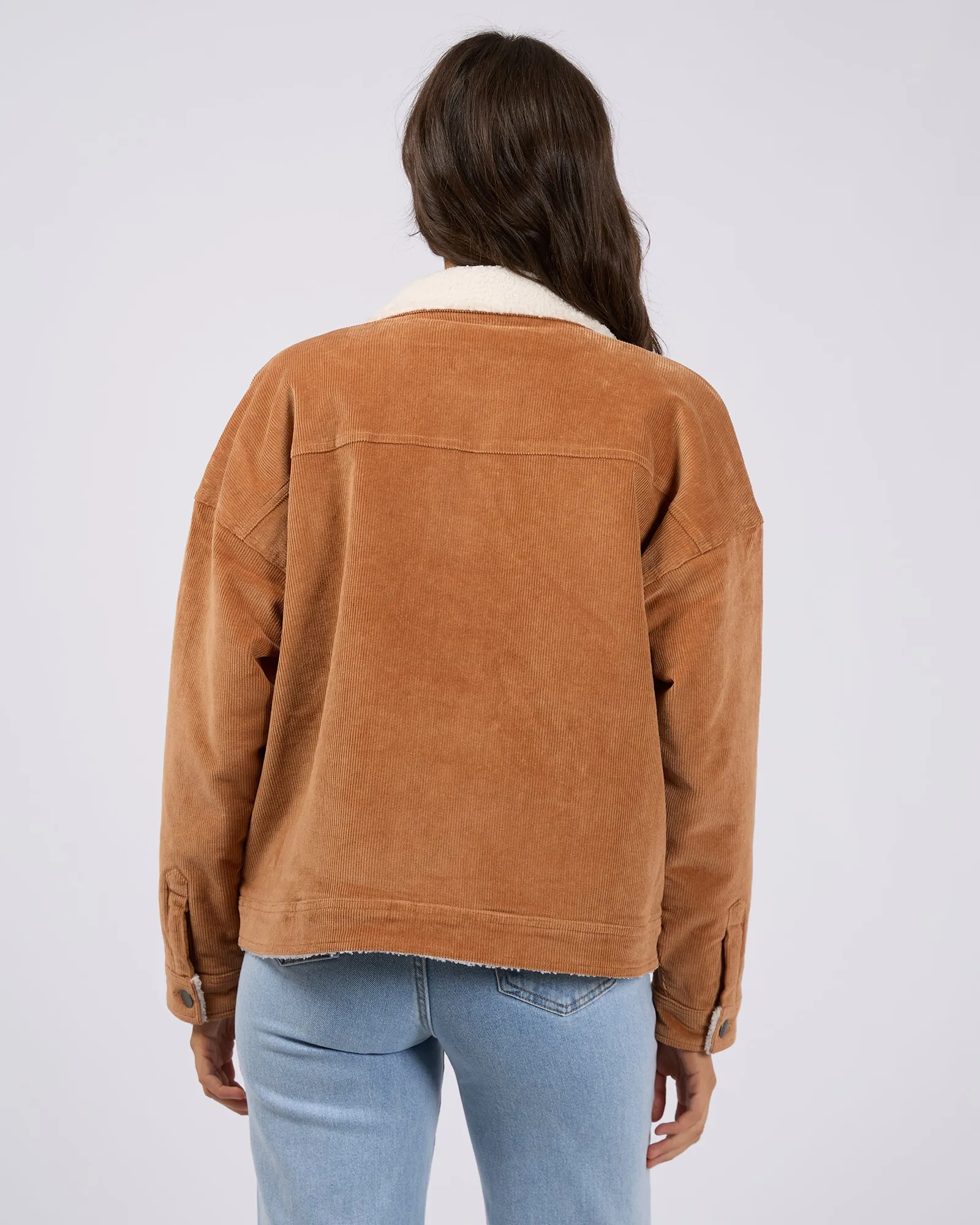 Huntley Cord Jacket Tan sold by All About Eve product image thumbnail 3