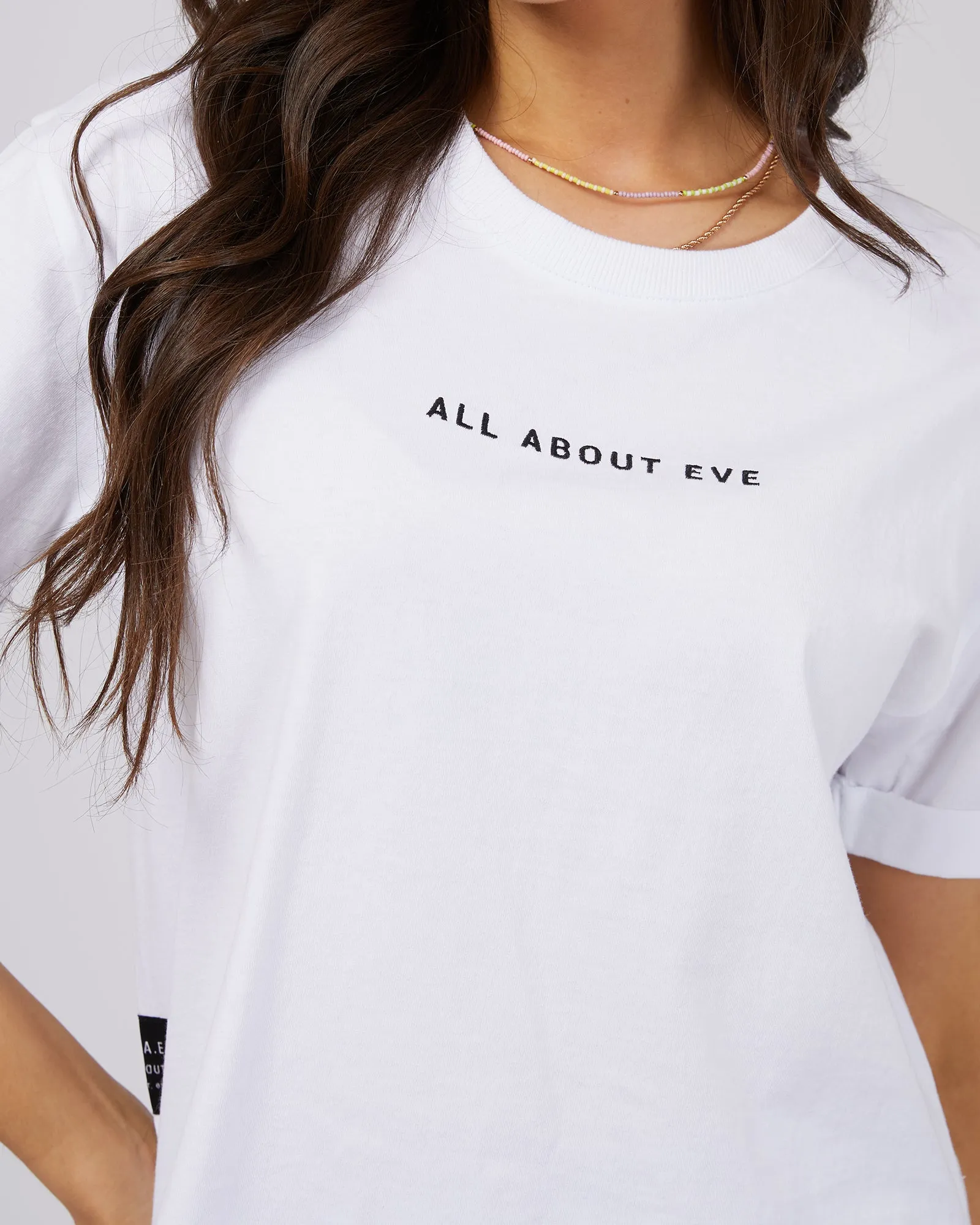 Aae Washed Tee White sold by All About Eve product image thumbnail 4