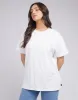 Heritage Tee White sold by All About Eve