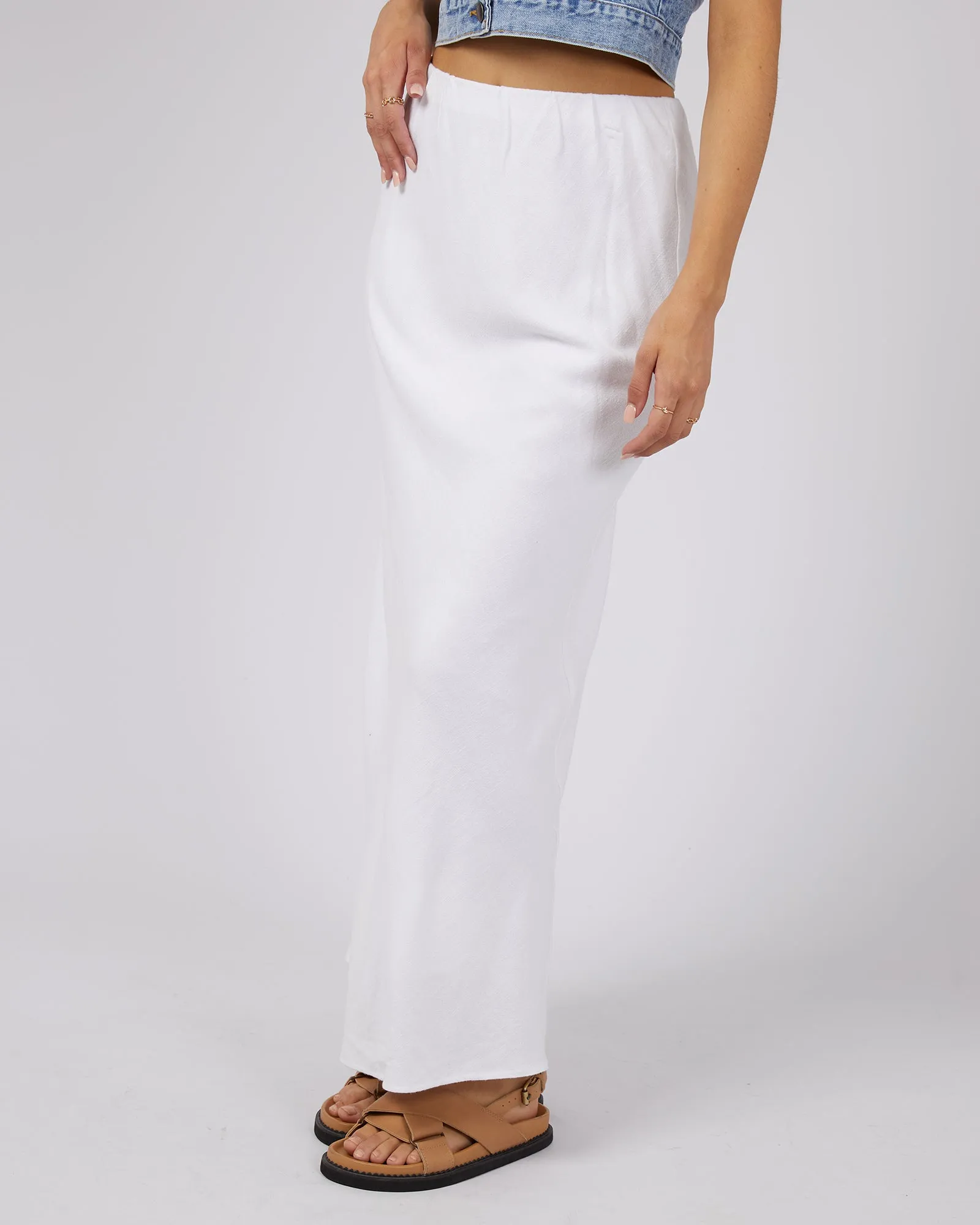 Leyla Maxi Skirt Vintage White sold by All About Eve product image thumbnail 4