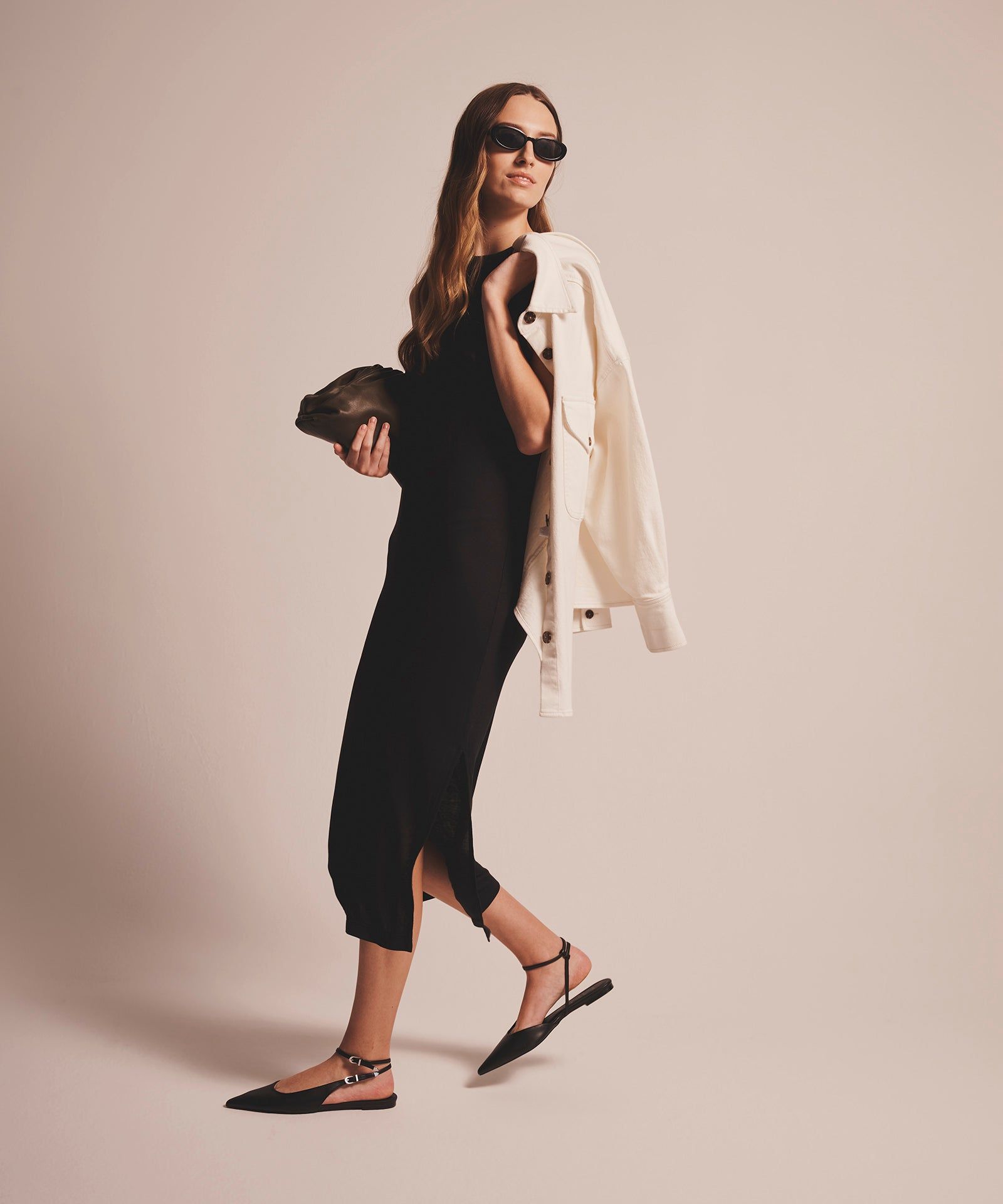 Baby Rib Midi Dress sold by NAADAM