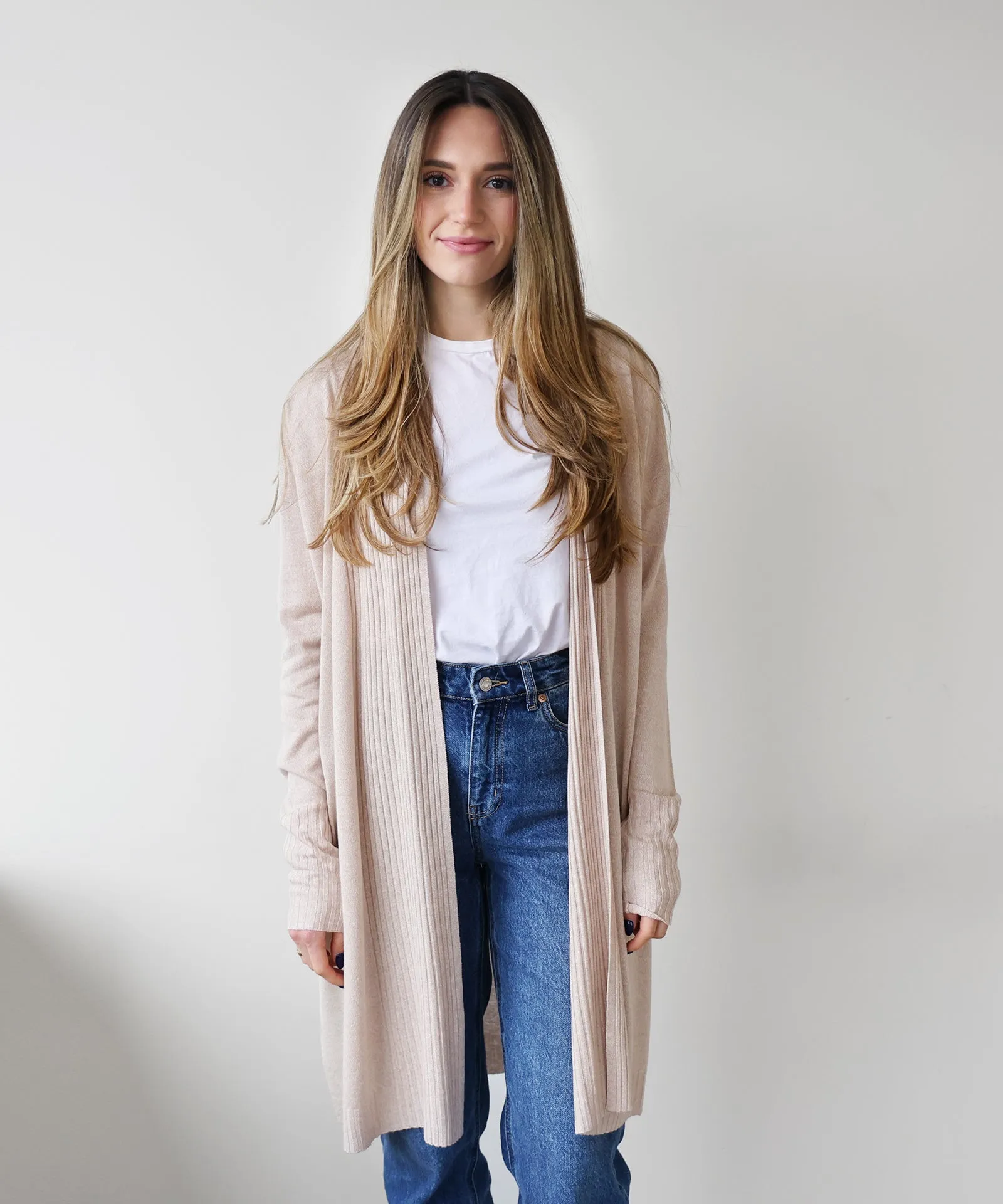 Naia Blend Duster Cardigan sold by Naadam product image thumbnail 2