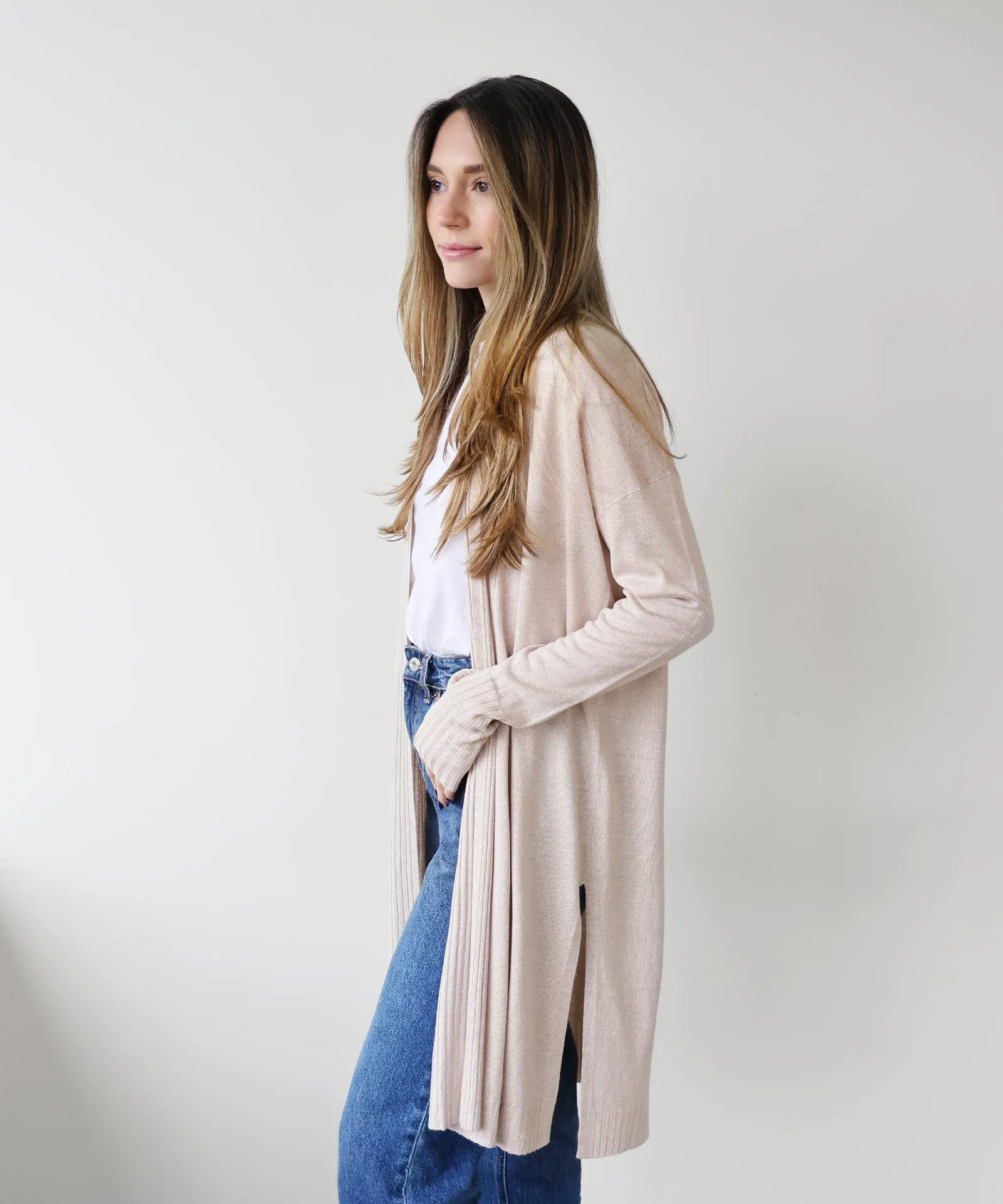 Naia Blend Duster Cardigan sold by Naadam product image thumbnail 3