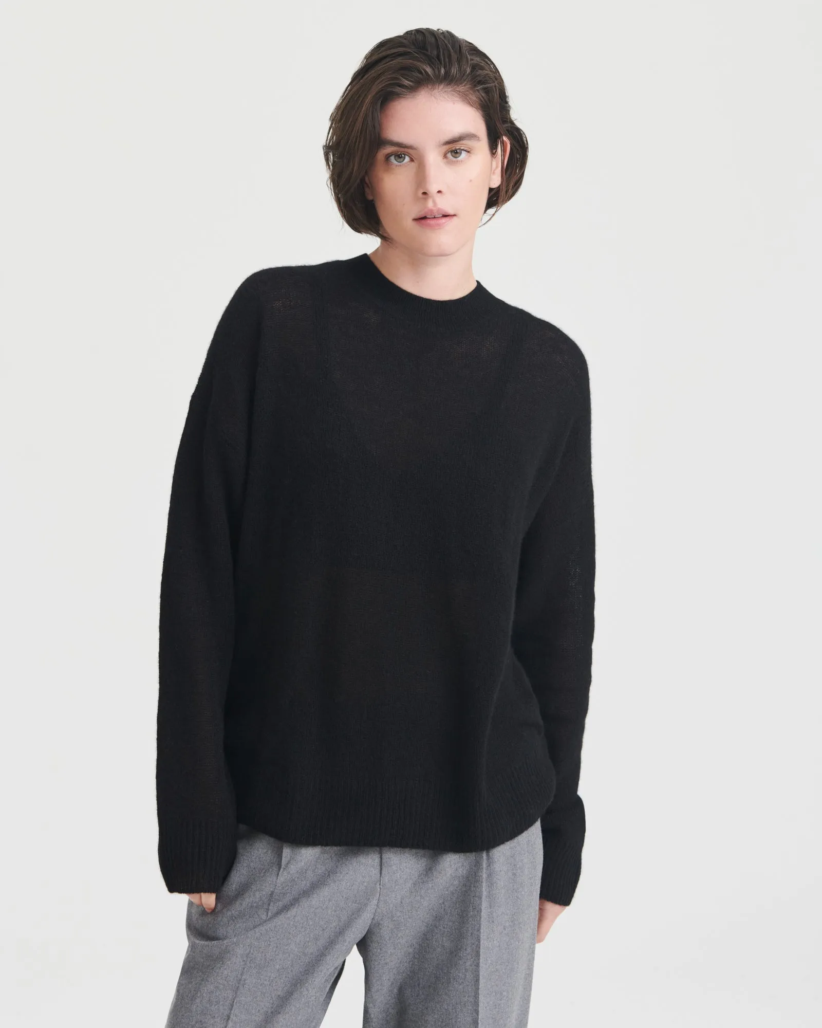 Featherweight Cashmere Crewneck Sweater sold by NAADAM product image thumbnail 4