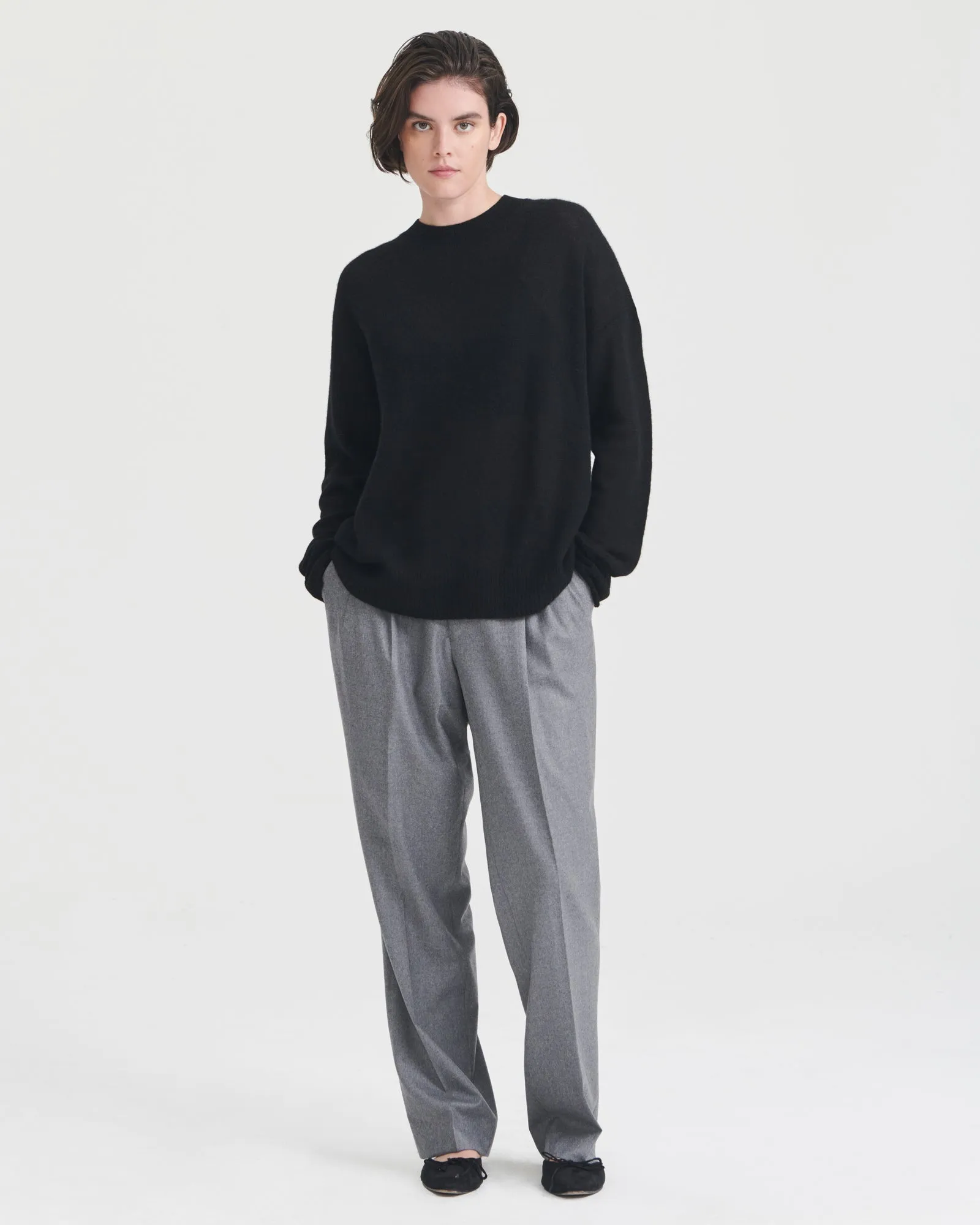 Featherweight Cashmere Crewneck Sweater sold by NAADAM product image thumbnail 2