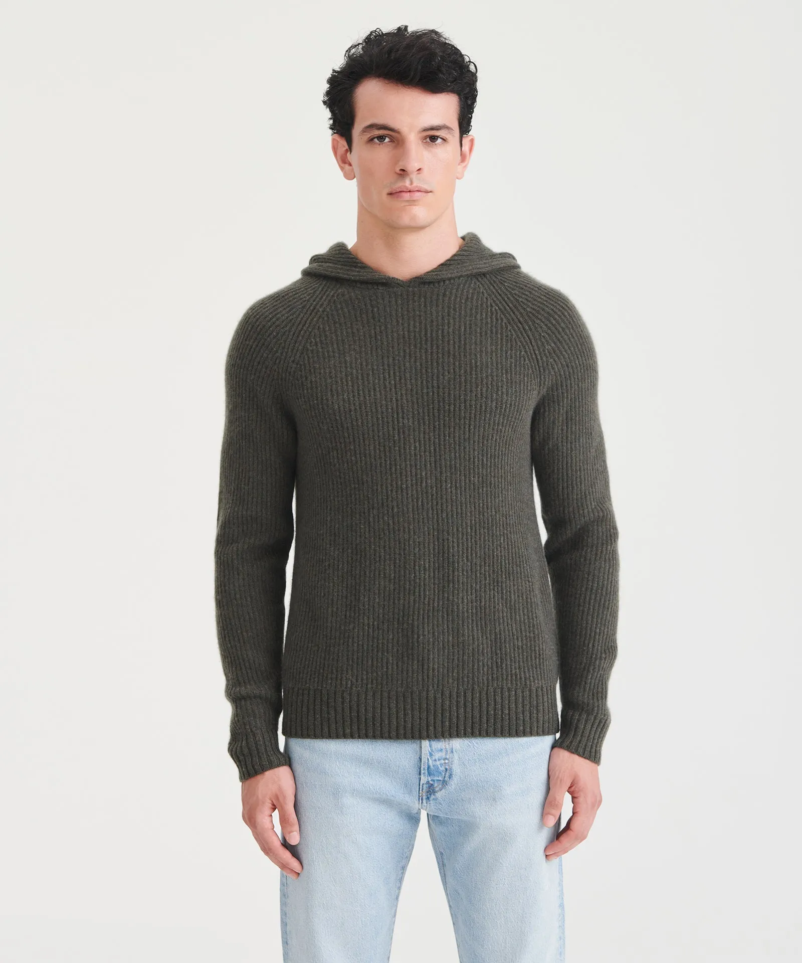 Luxe Cashmere Fisherman Hoodie sold by NAADAM product image thumbnail 2