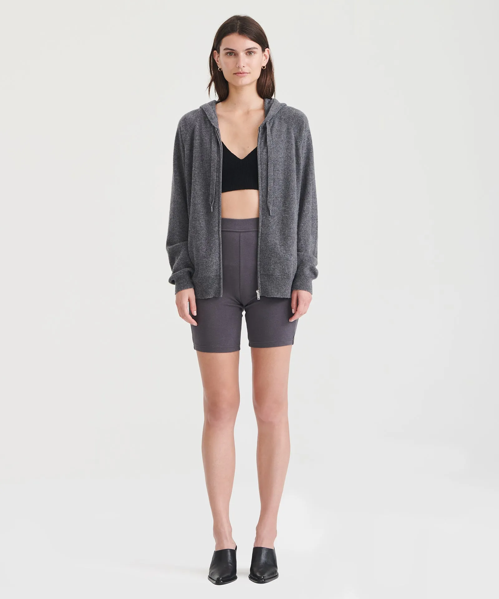 Signature Cashmere Zip Up Hoodie sold by NAADAM product image thumbnail 4