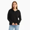Cable Knit Sleeve Henley Hoodie sold by Naadam