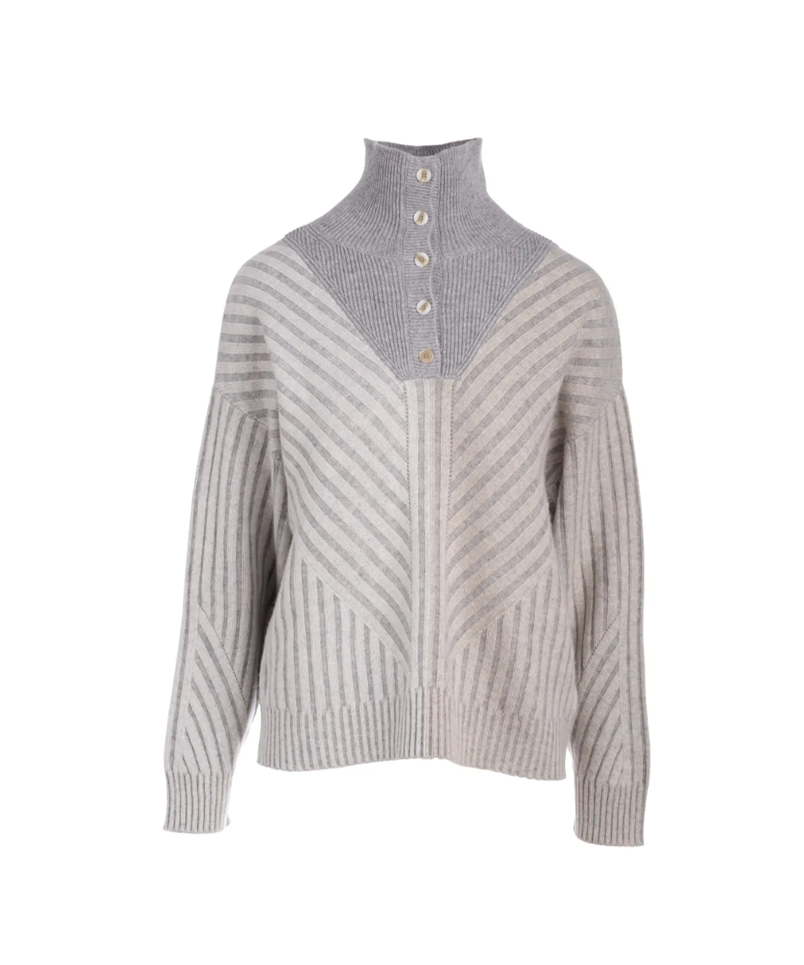 Cashmino Color Plaited Henley sold by Naadam product image thumbnail 3