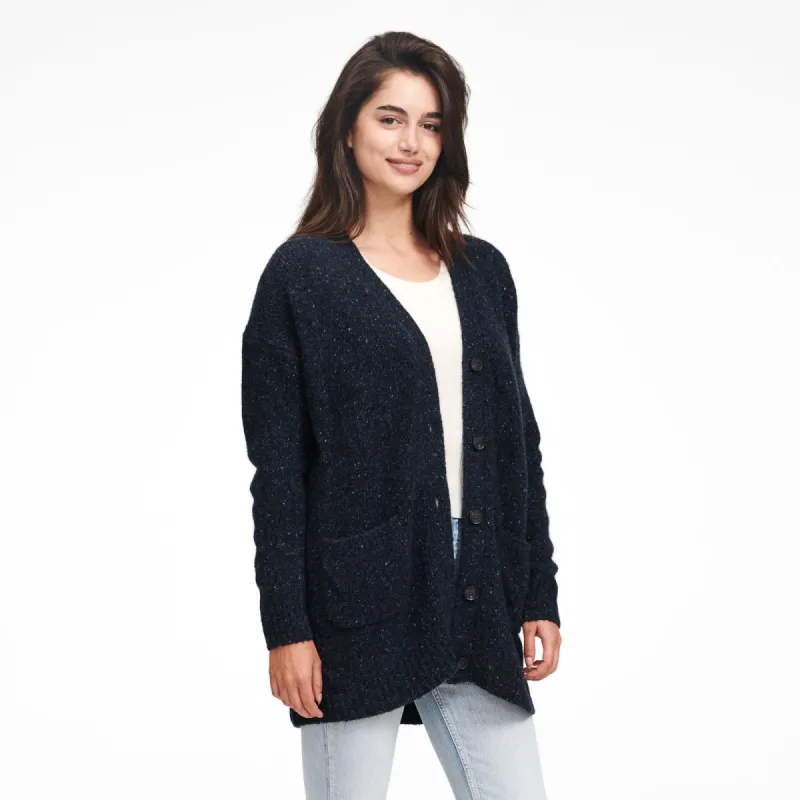 Marled Cashmere Grandpa Cardigan sold by Naadam