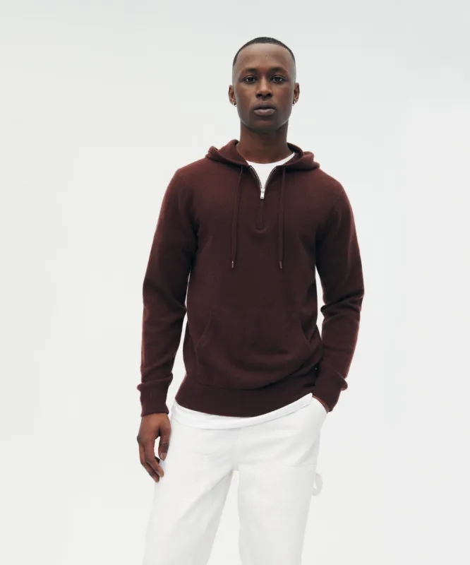 Quarter Zip Hoodie sold by Naadam