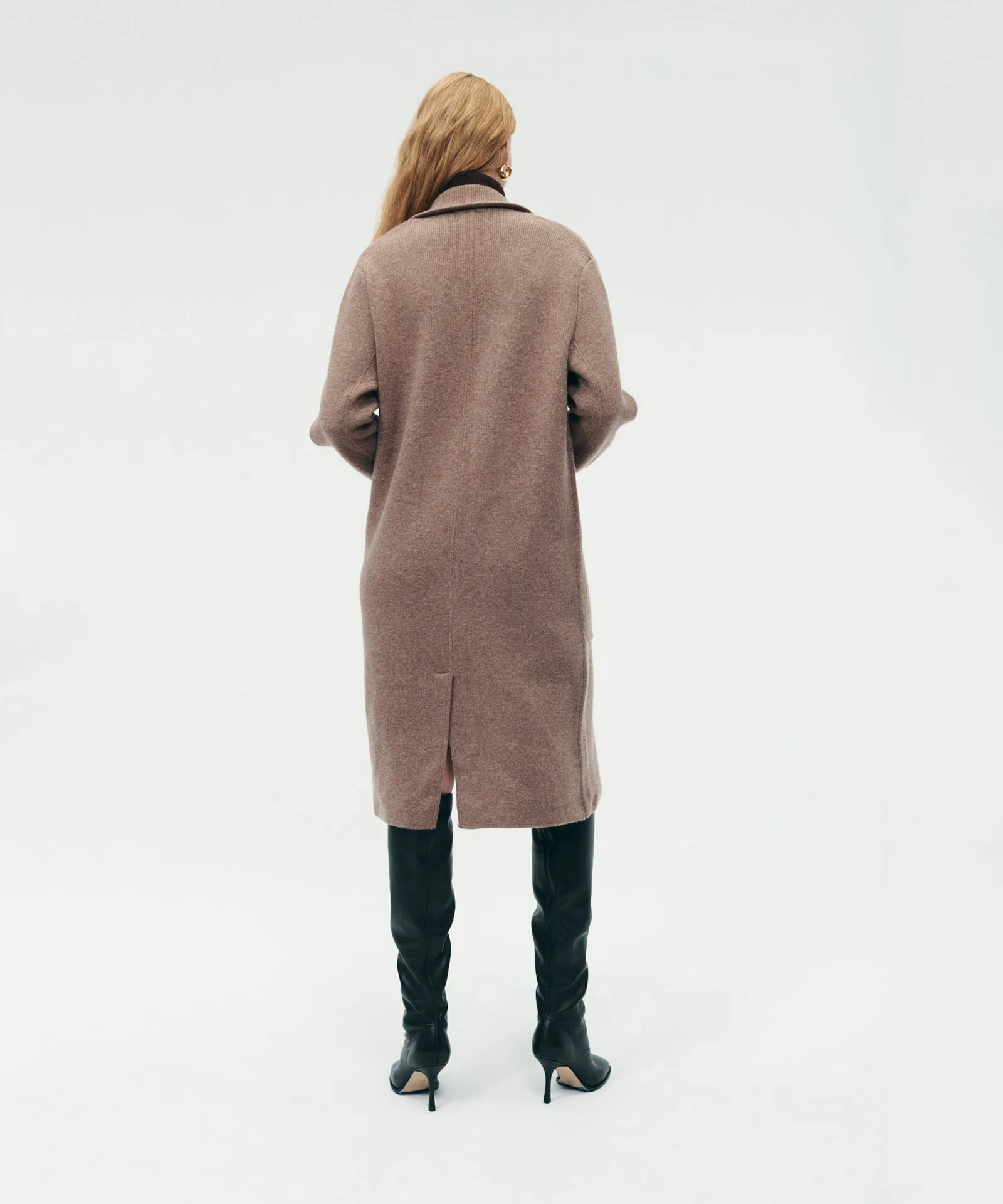 Merino Cashmere Coat with Pockets sold by Naadam product image thumbnail 4
