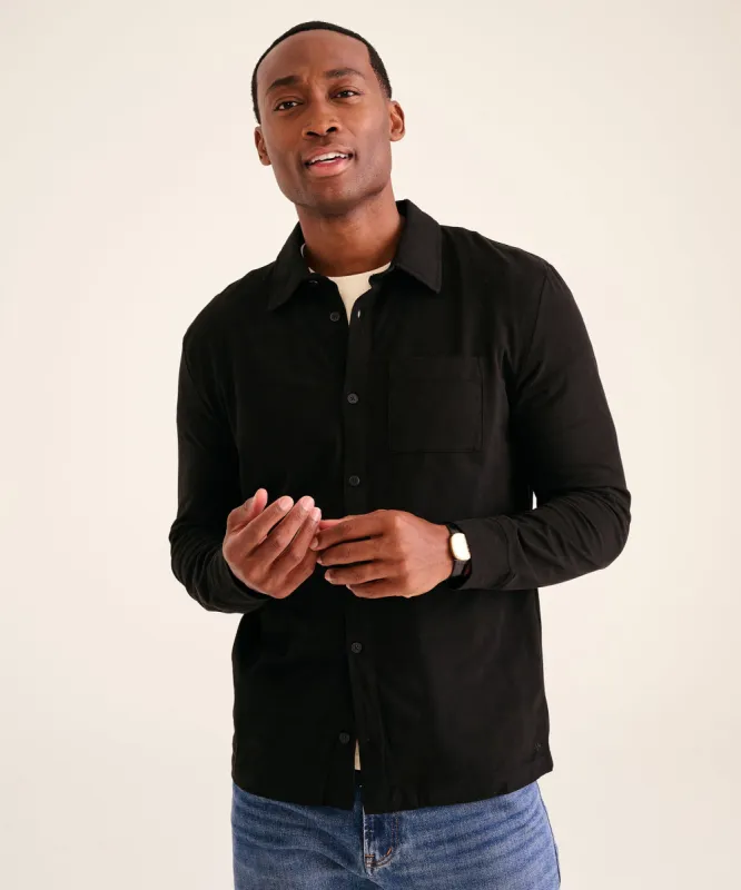 The Long Sleeve Button Down Tee sold by Naadam