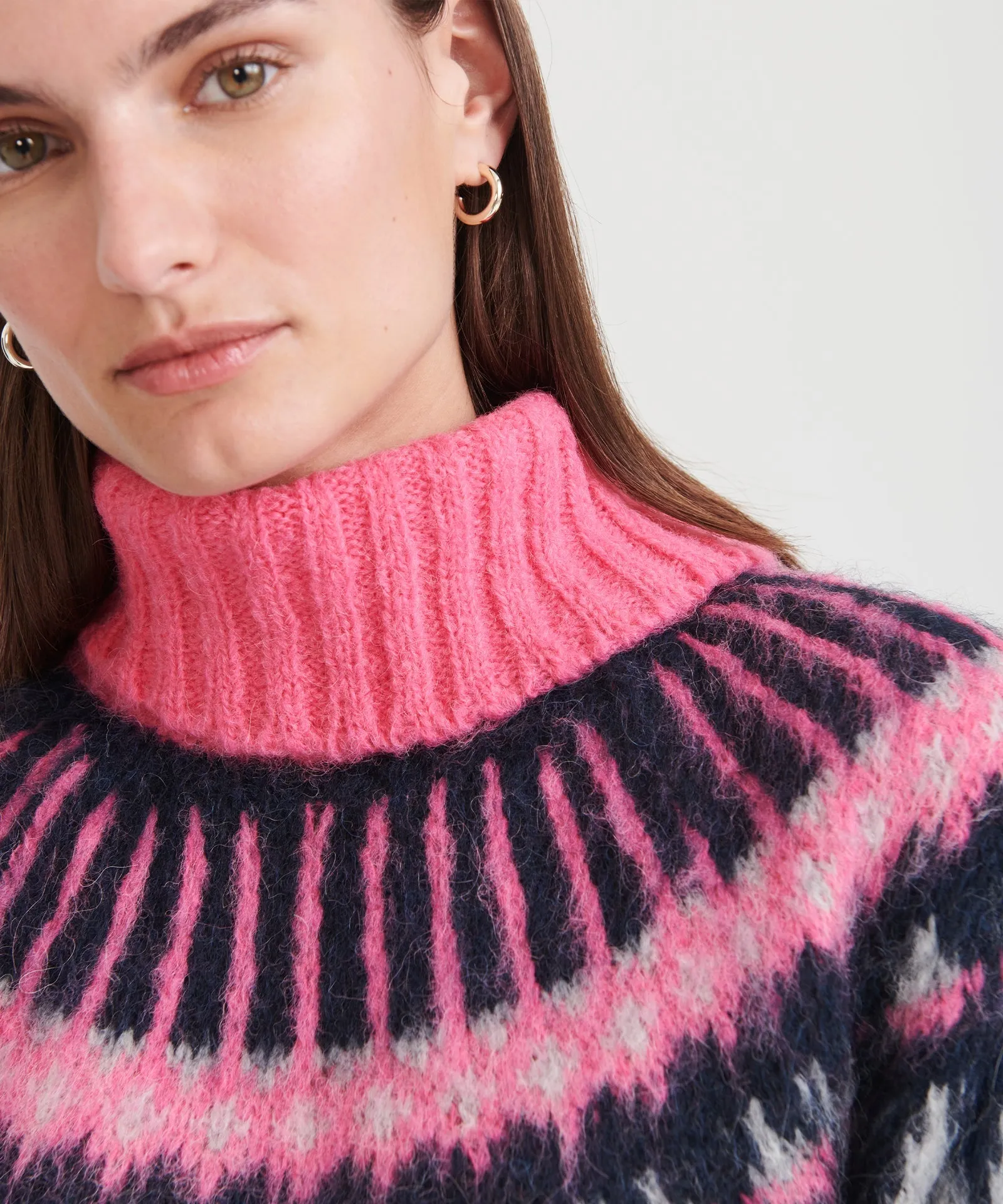 Fair Isle Turtleneck sold by Naadam product image thumbnail 4