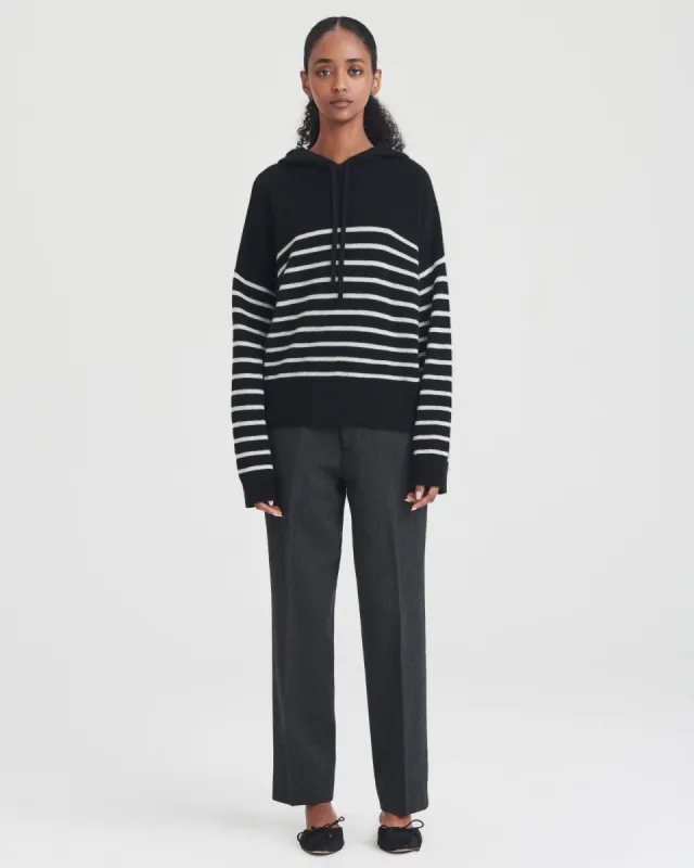 Lightweight Striped Cashmere Oversized Hoodie sold by Naadam