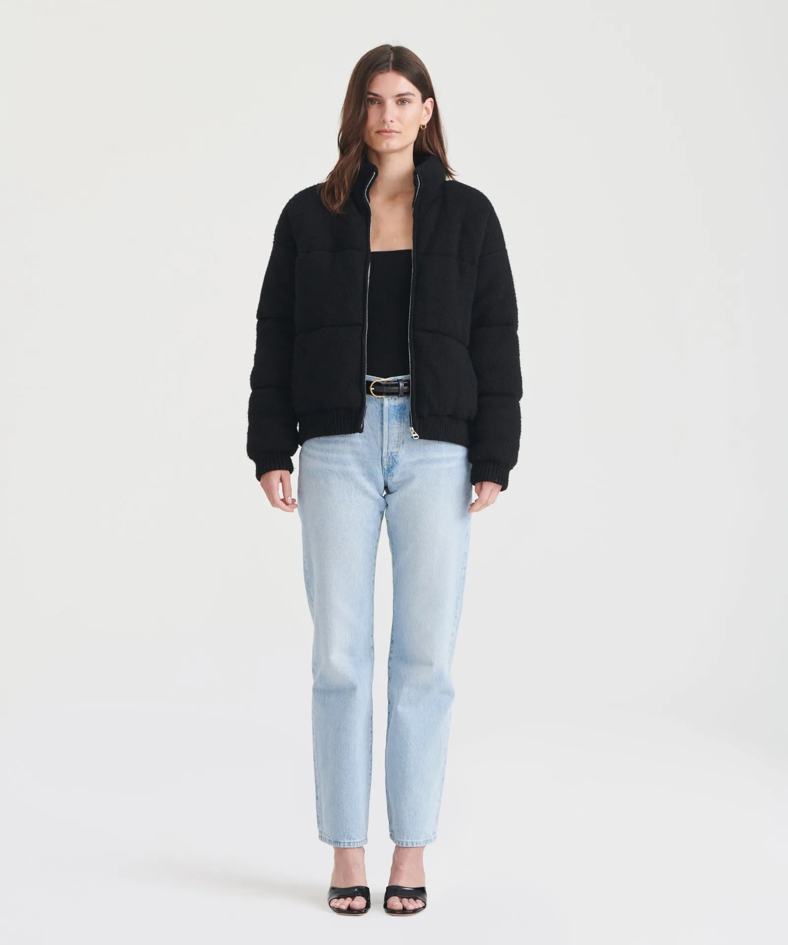 Merino Cashmere Puffer Jacket sold by Naadam product image thumbnail 2