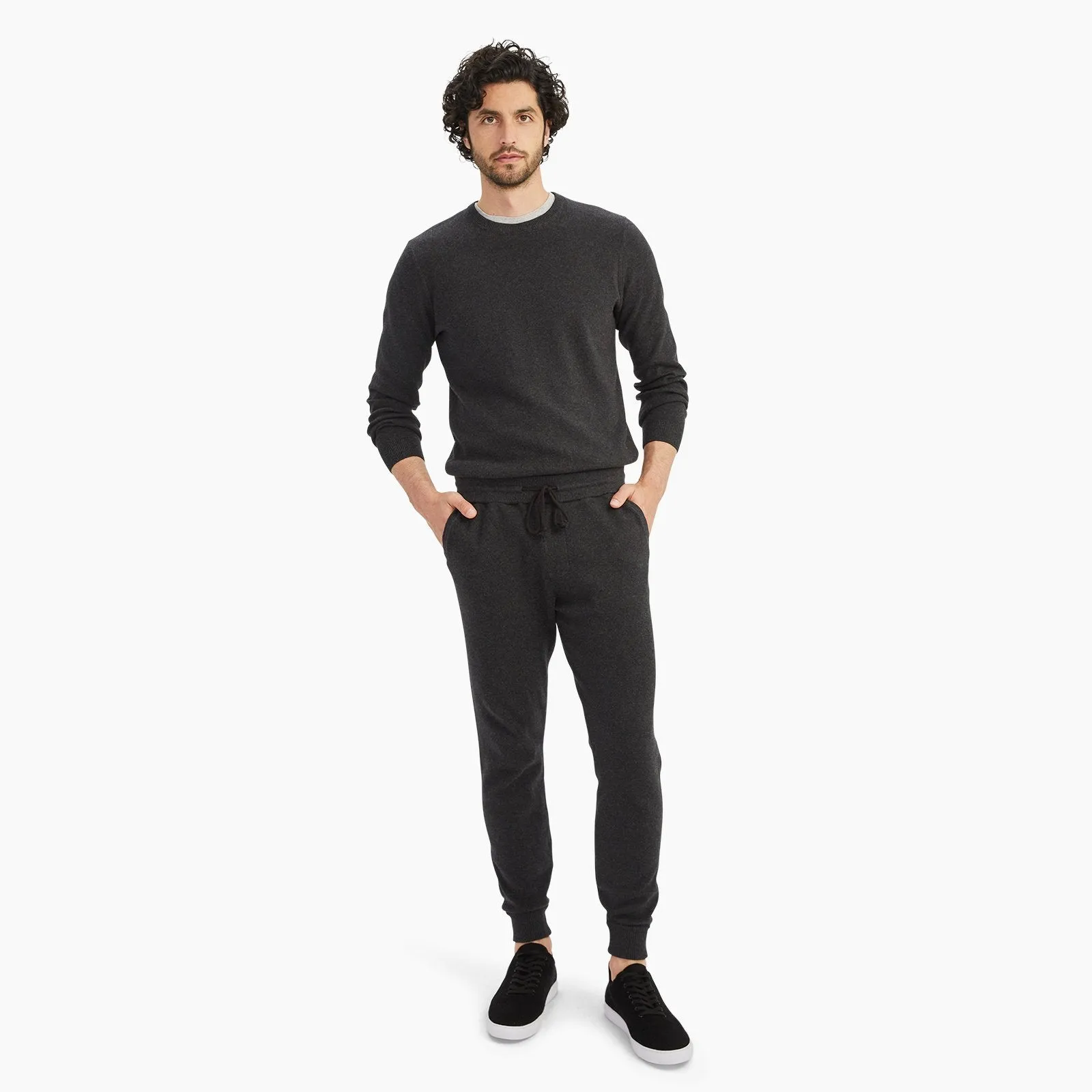 Men's Merino Cashmere Lace Up Sneakers sold by Naadam product image thumbnail 4