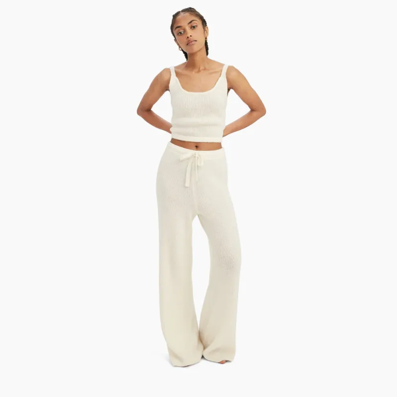 Luxe Merino Cashmere Wide Leg Pant sold by Naadam