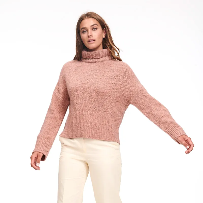 Marled Cashmere Turtleneck Sweater sold by Naadam