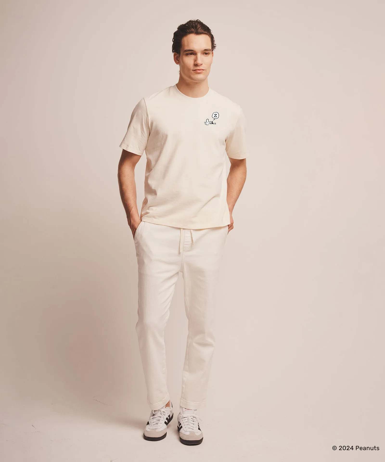 Peanuts Sleeping Woodstock Tee sold by Naadam product image thumbnail 5