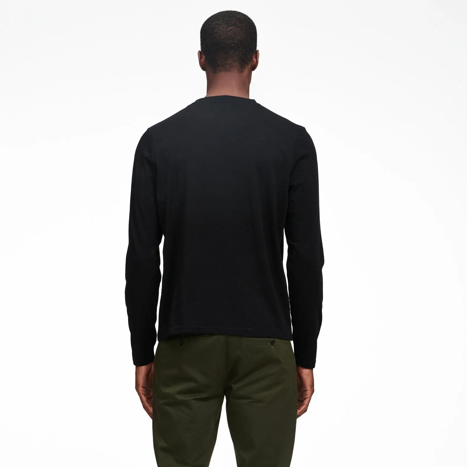 Ultralight Crewneck Long Sleeve T-Shirt sold by Naadam product image thumbnail 5