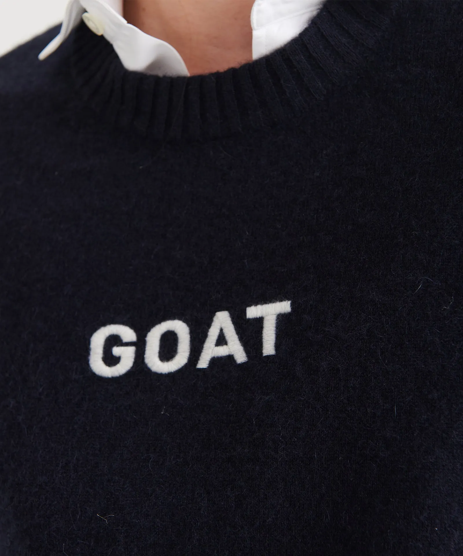 Unisex Signature Cashmere GOAT Sweater sold by NAADAM product image thumbnail 3