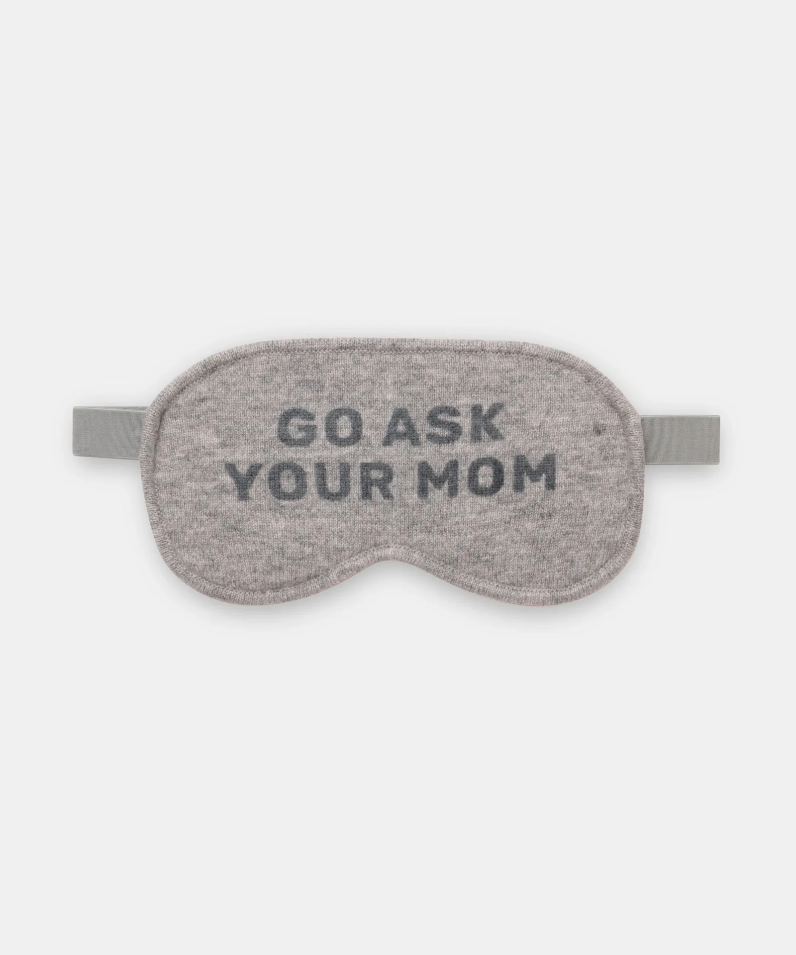 Go Ask Your Mom Cashmere Eye Mask sold by Naadam