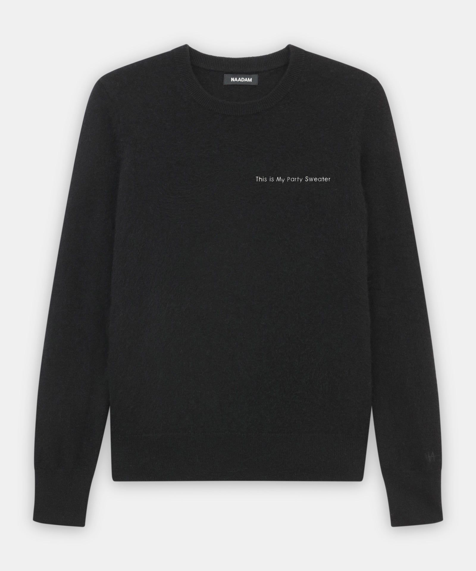 "This Is My Party Sweater" - The Original Cashmere Sweater Men's sold by Naadam product image thumbnail 4