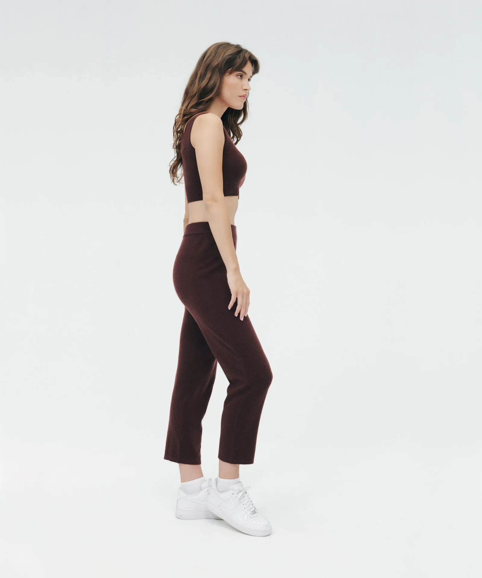 Cashmere Cropped Pant sold by NAADAM product image thumbnail 4