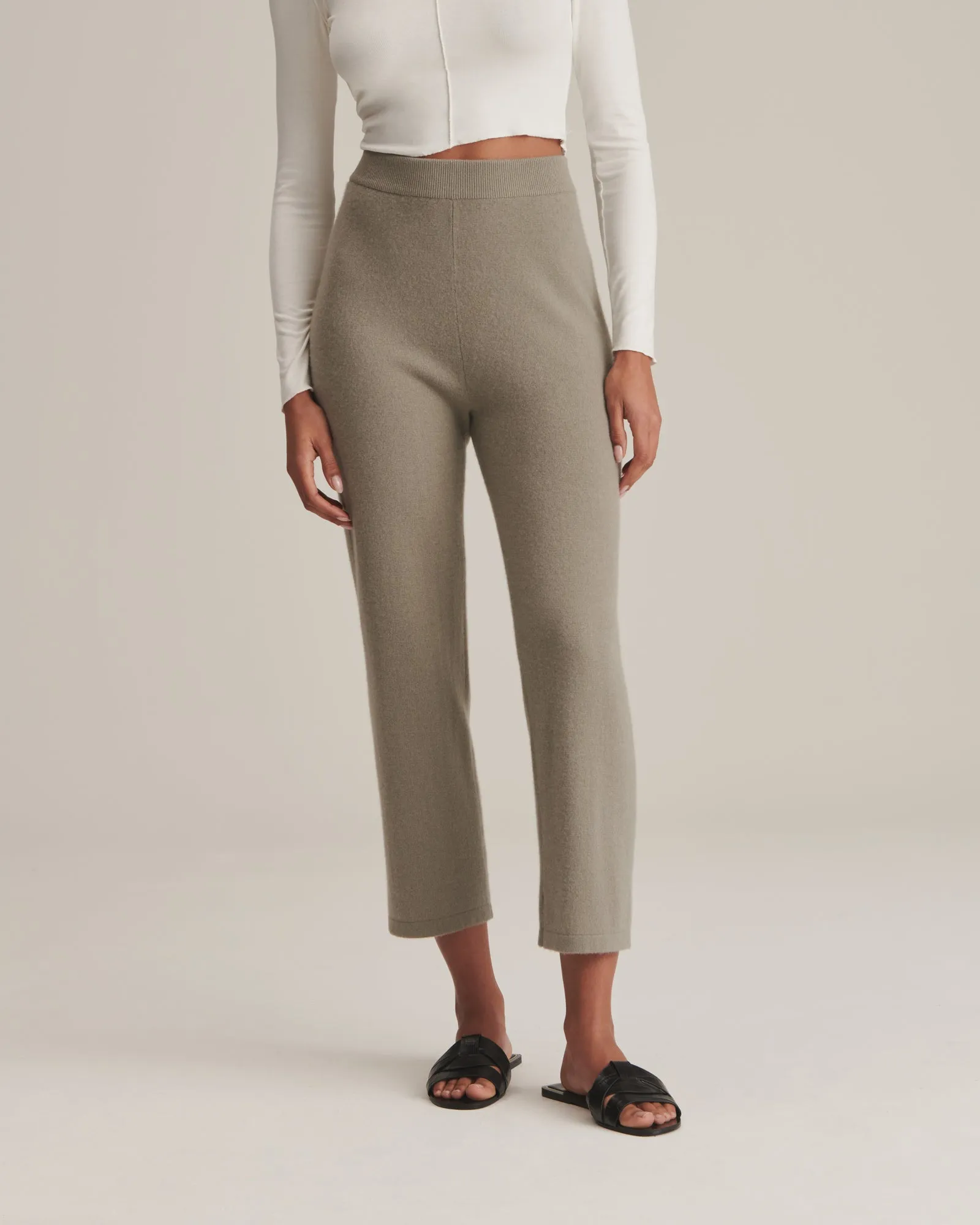 Cashmere Cropped Pant sold by NAADAM product image thumbnail 2
