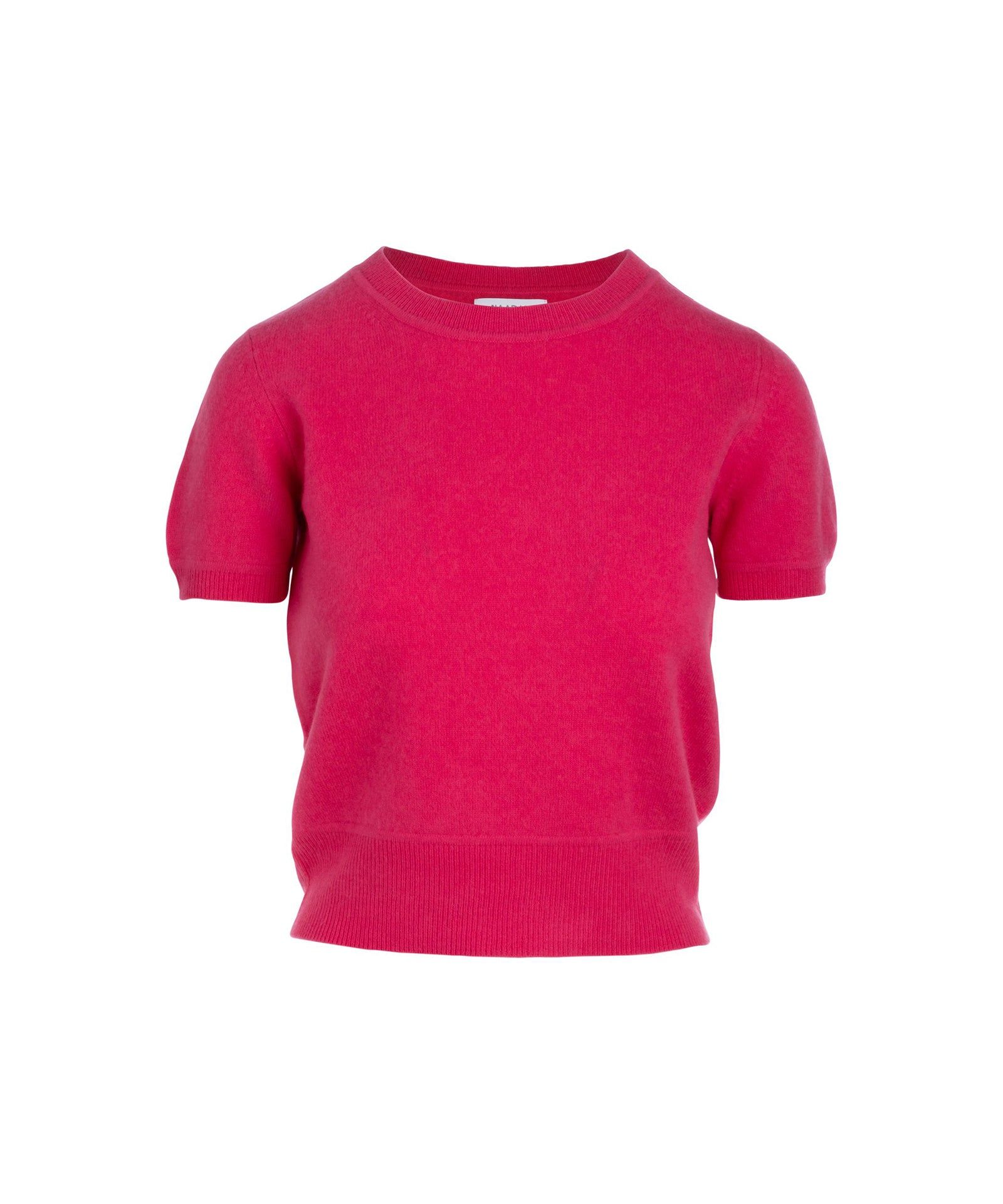 Cashmere Short Sleeve Cropped Pullover sold by Naadam