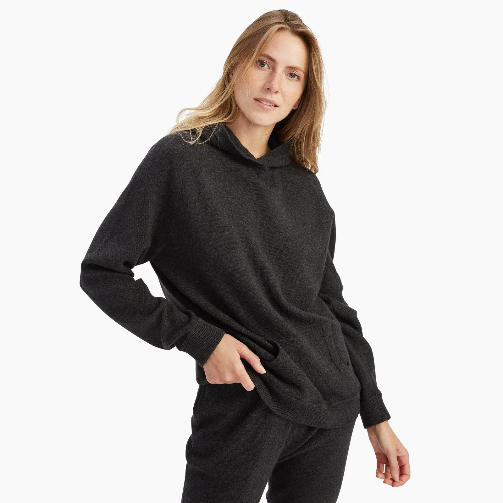 Café Cotton Cashmere Oversized Hoodie sold by Naadam