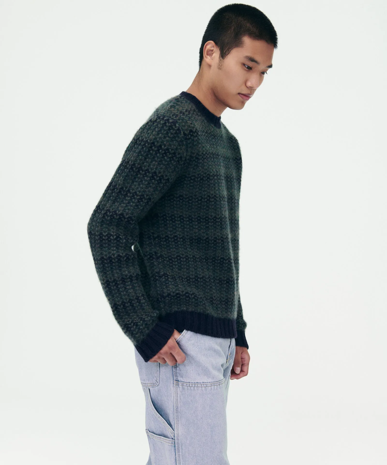 Merino Cashmere Textured Sweater sold by Naadam product image thumbnail 2