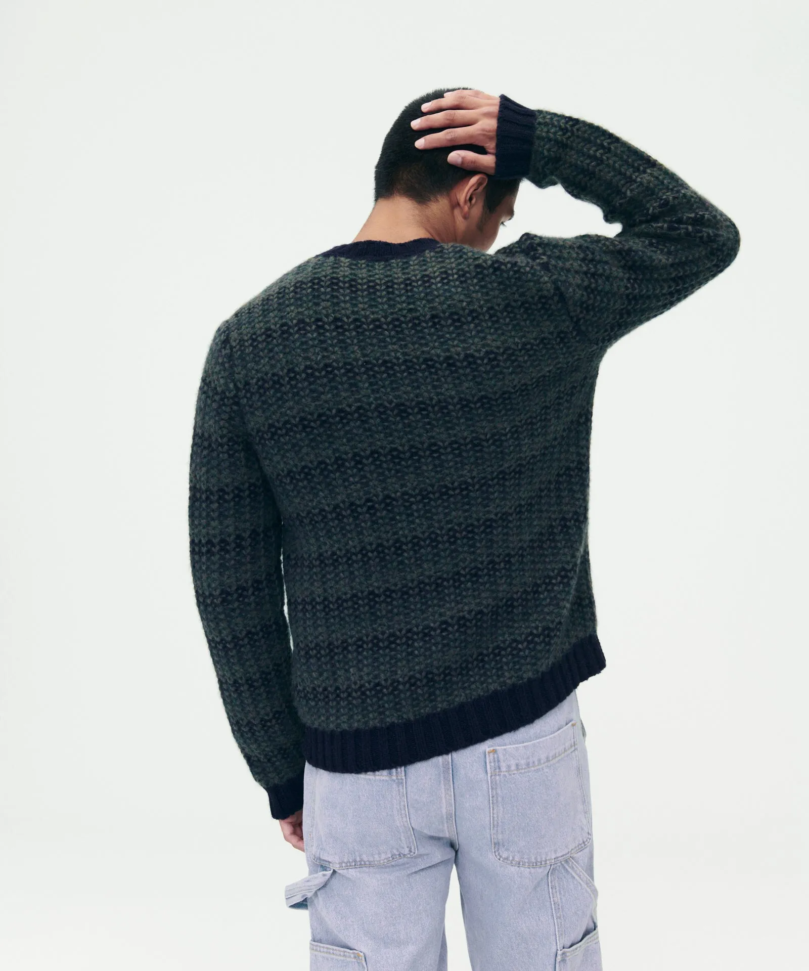 Merino Cashmere Textured Sweater sold by Naadam product image thumbnail 3