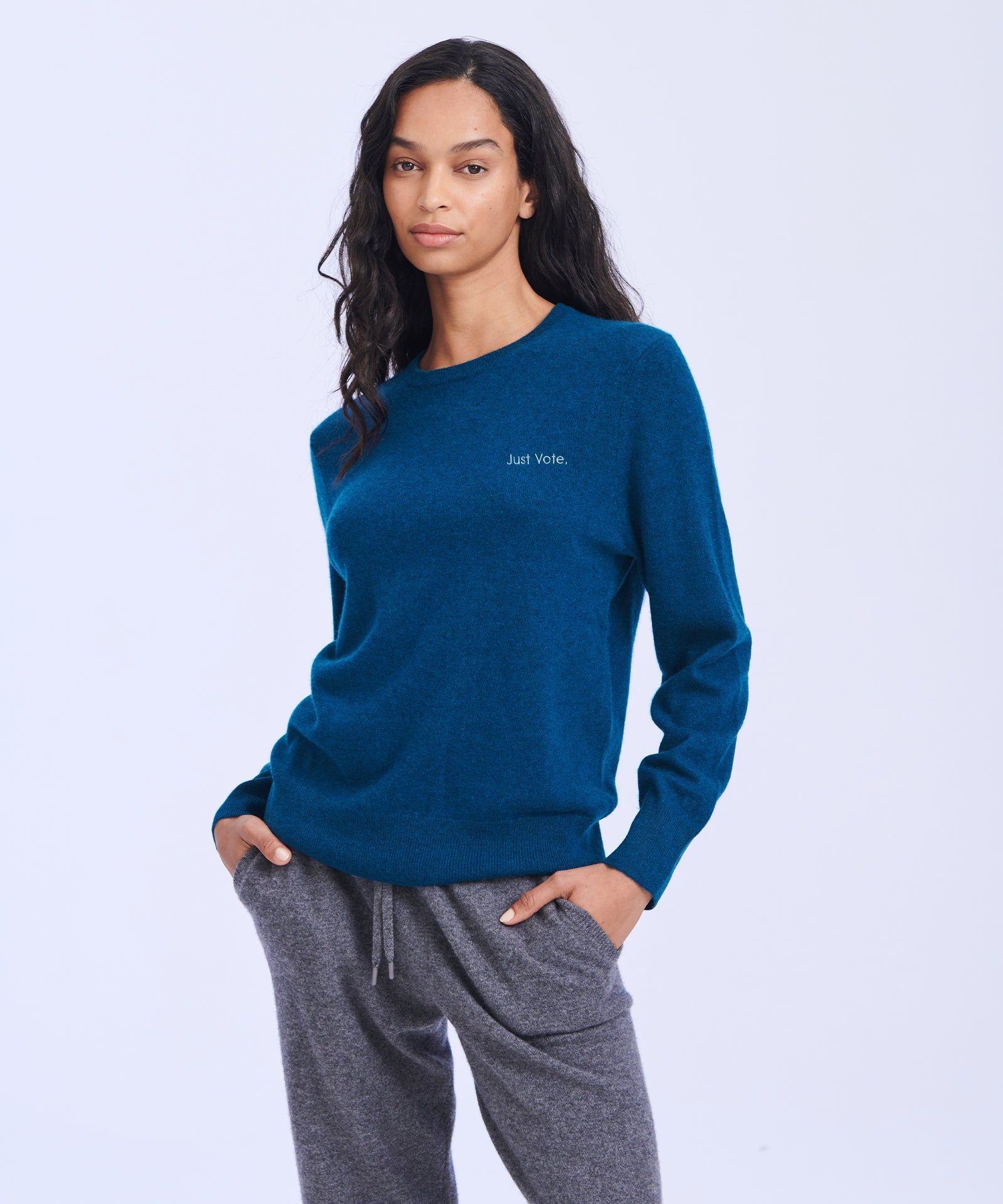 "Just Vote." - The Original Cashmere Sweater Women's sold by Naadam product image thumbnail 5