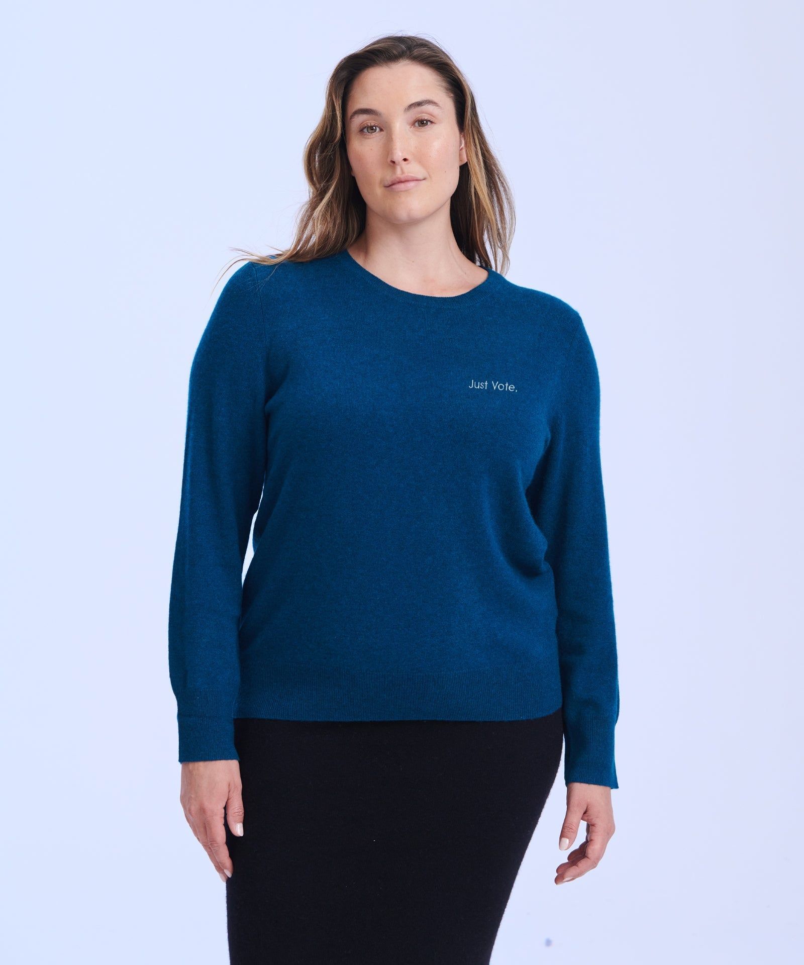 "Just Vote." - The Original Cashmere Sweater Women's sold by Naadam product image thumbnail 2