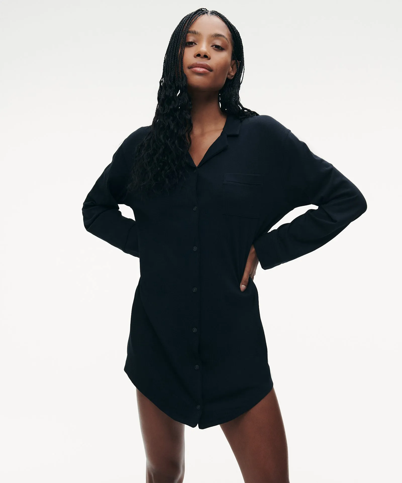 Breathable Button Up Sleep Dress sold by Naadam