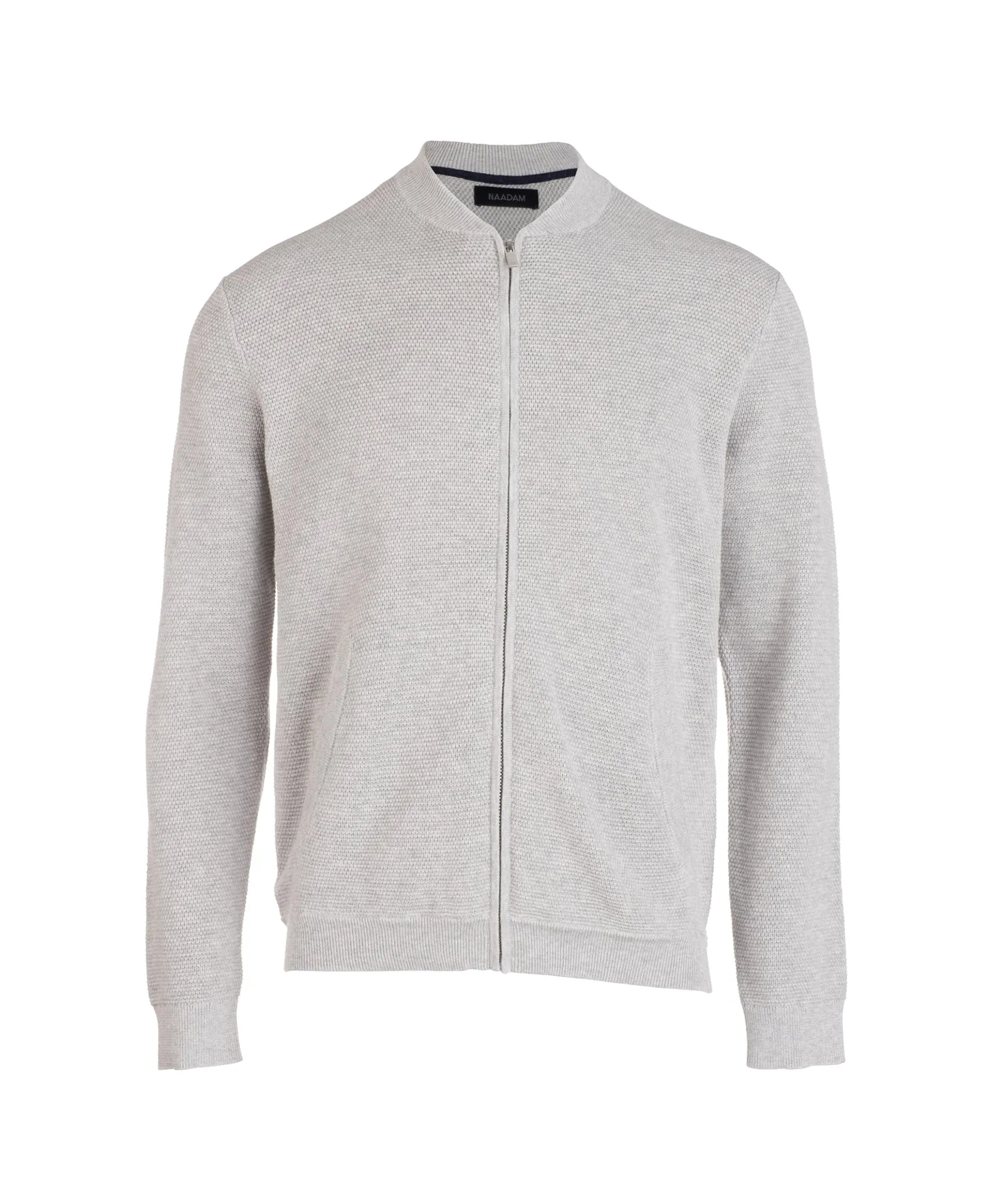 Cotton Cashmere Bomber Jacket sold by Naadam product image thumbnail 2