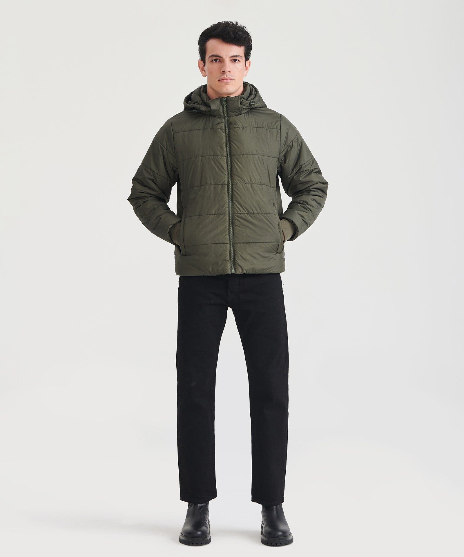 Biodegradable Puffer Coat sold by Naadam product image thumbnail 5