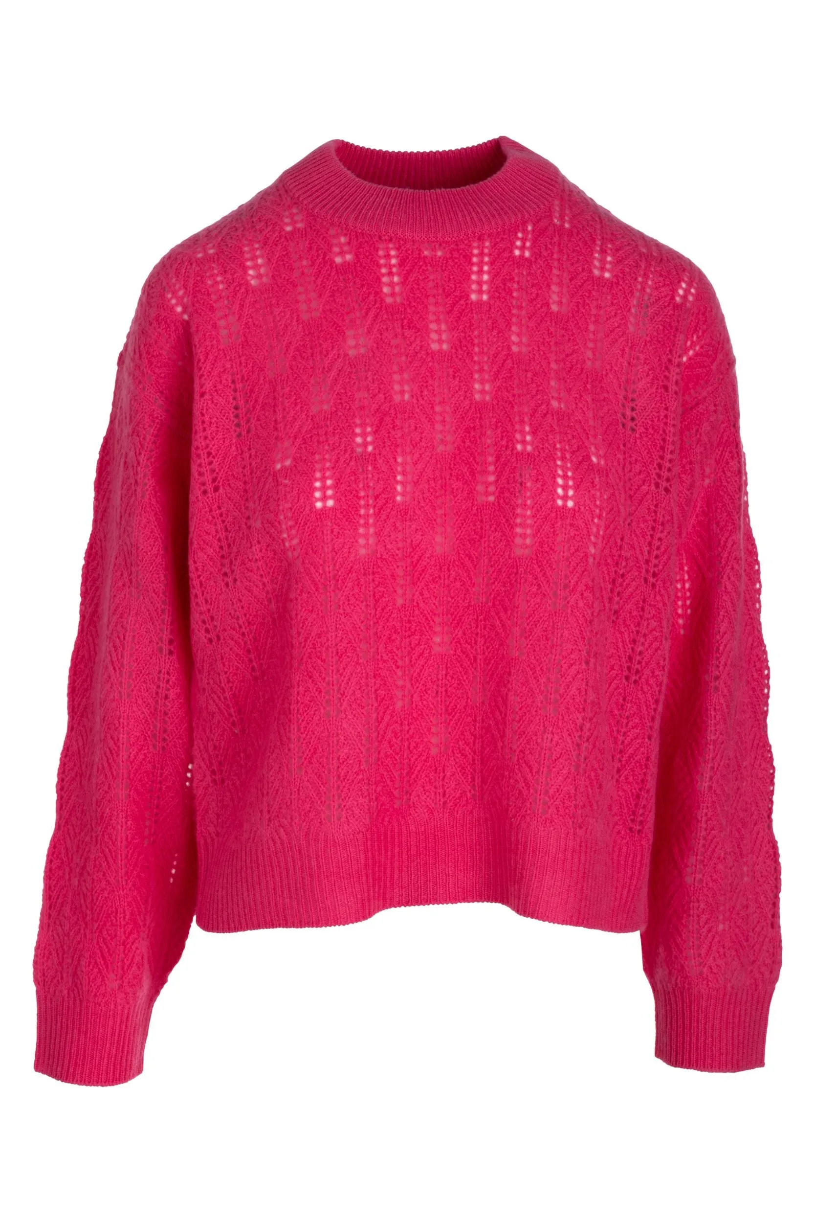 Cashmere Pointelle Crew sold by Naadam