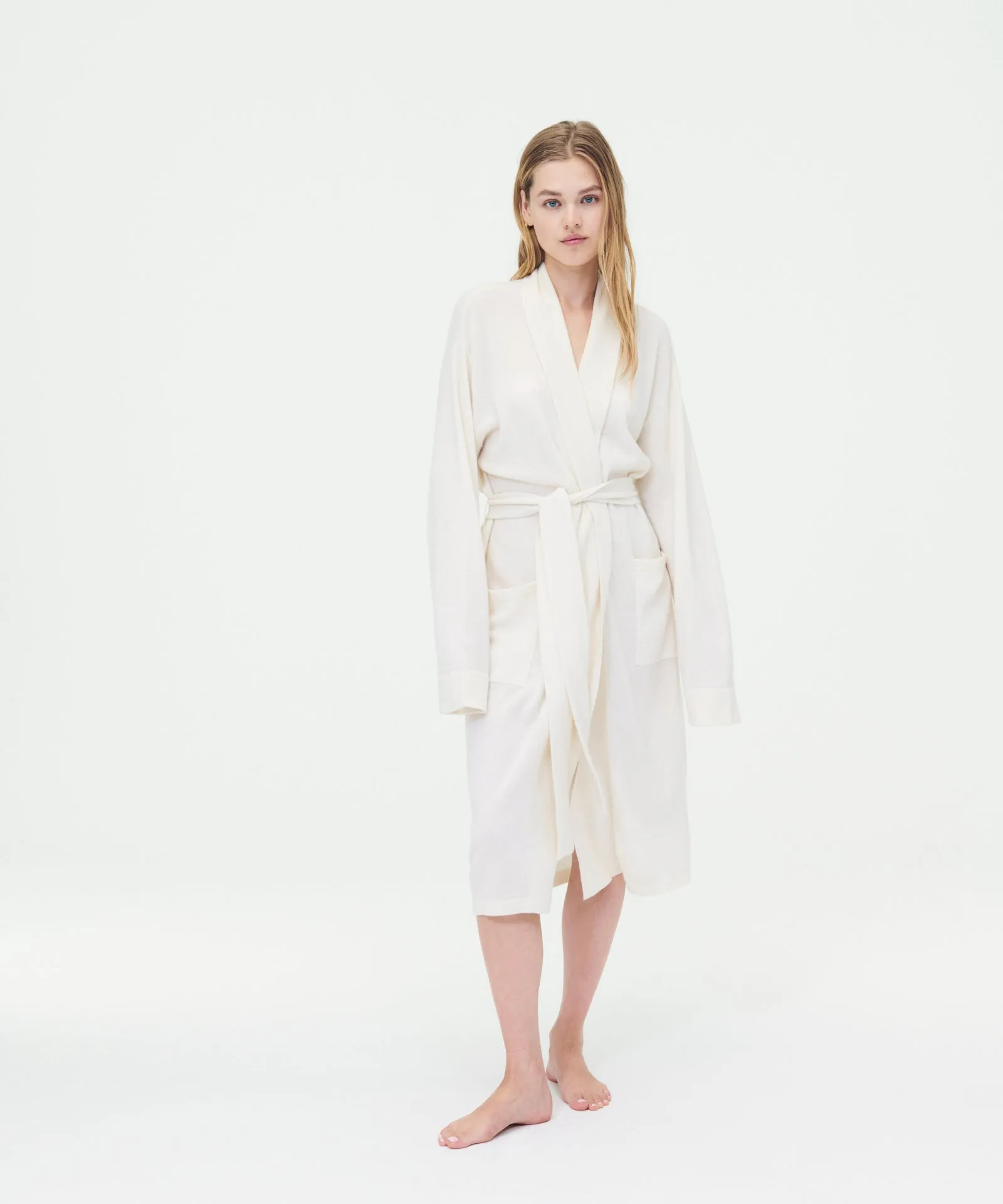 Signature Cashmere Long Robe sold by NAADAM product image thumbnail 2