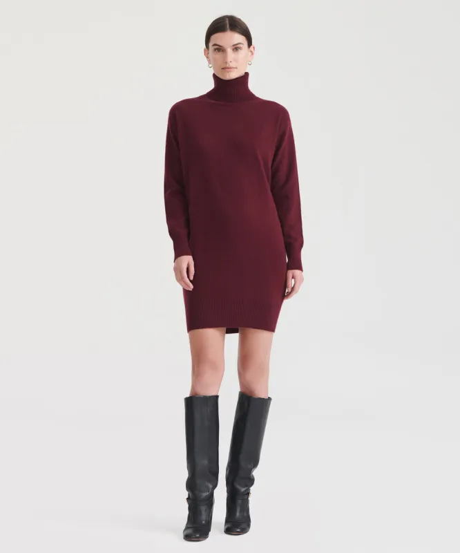 Signature Cashmere Turtleneck Dress sold by Naadam