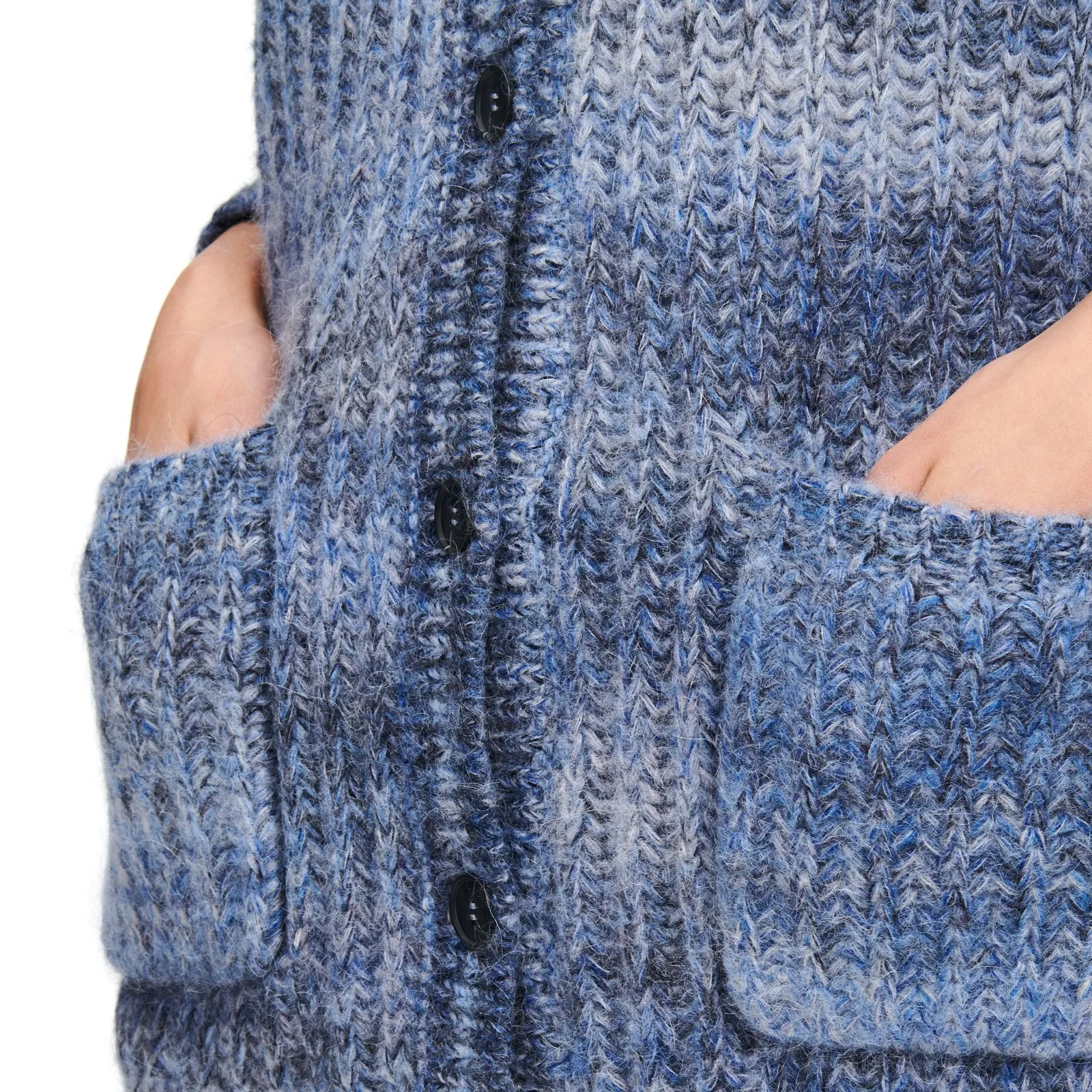 Alpaca-Blend Space Dye Cardigan sold by Naadam product image thumbnail 5