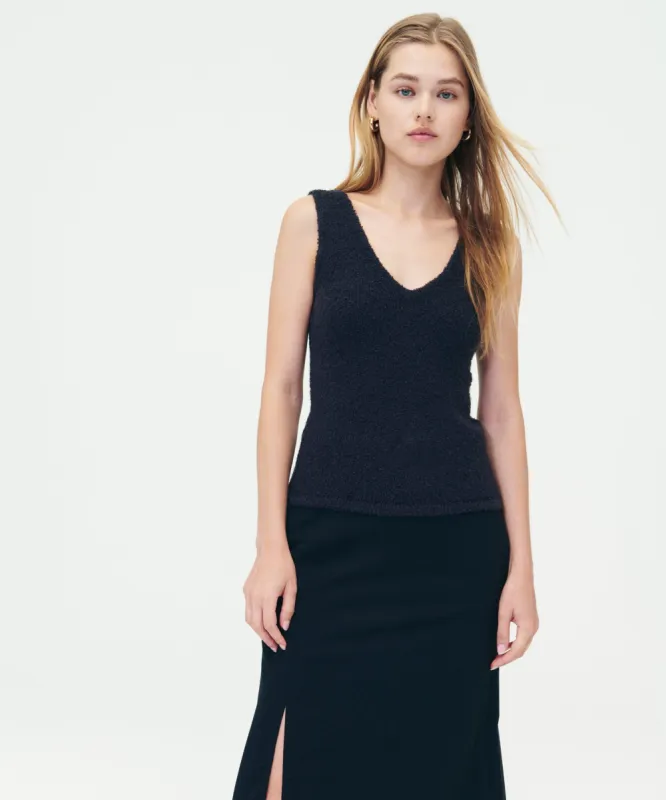 Luxe Boucle Knit Cami sold by Naadam
