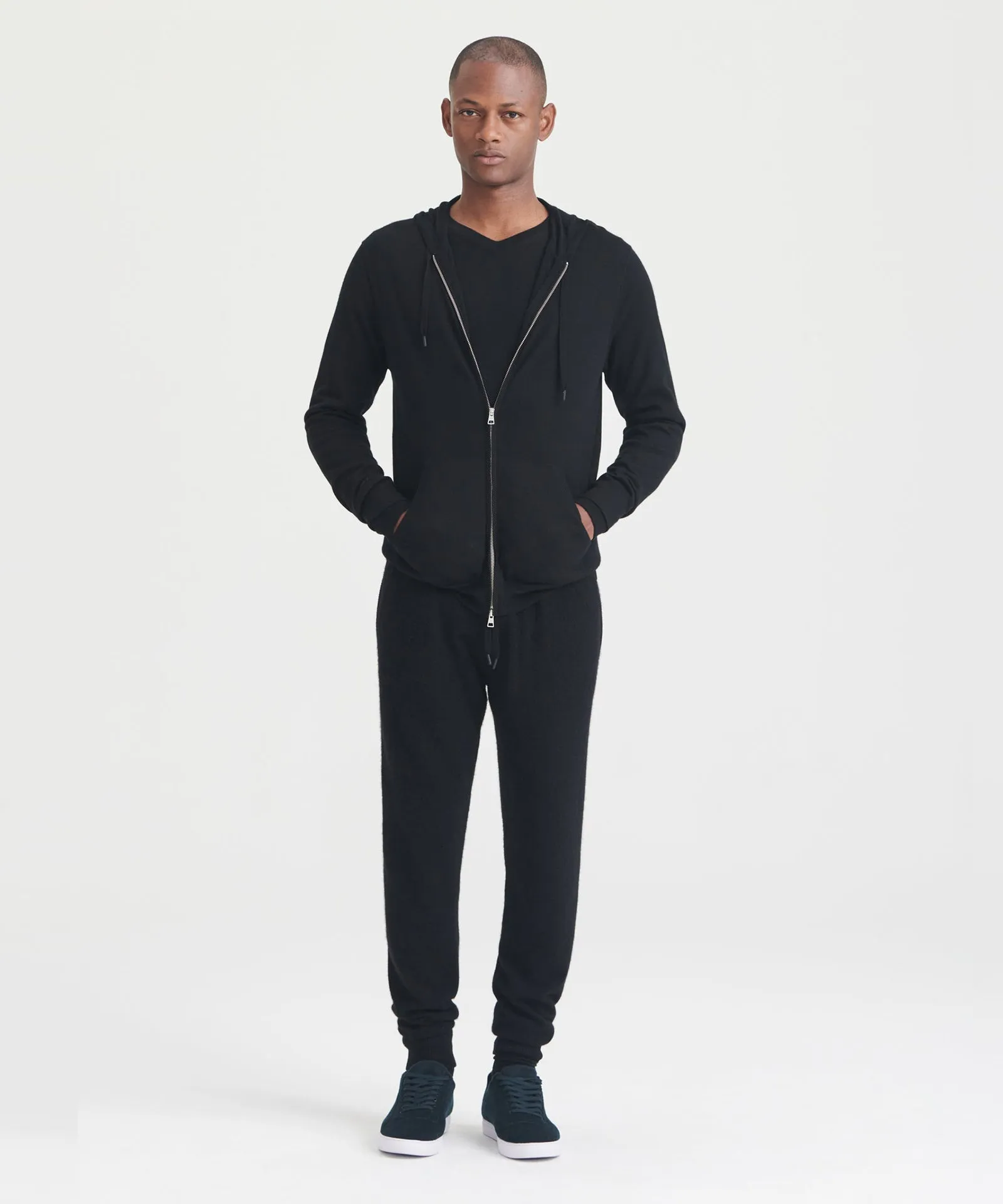 Super Fine Cashmere Zip-Up Hoodie sold by NAADAM product image thumbnail 3