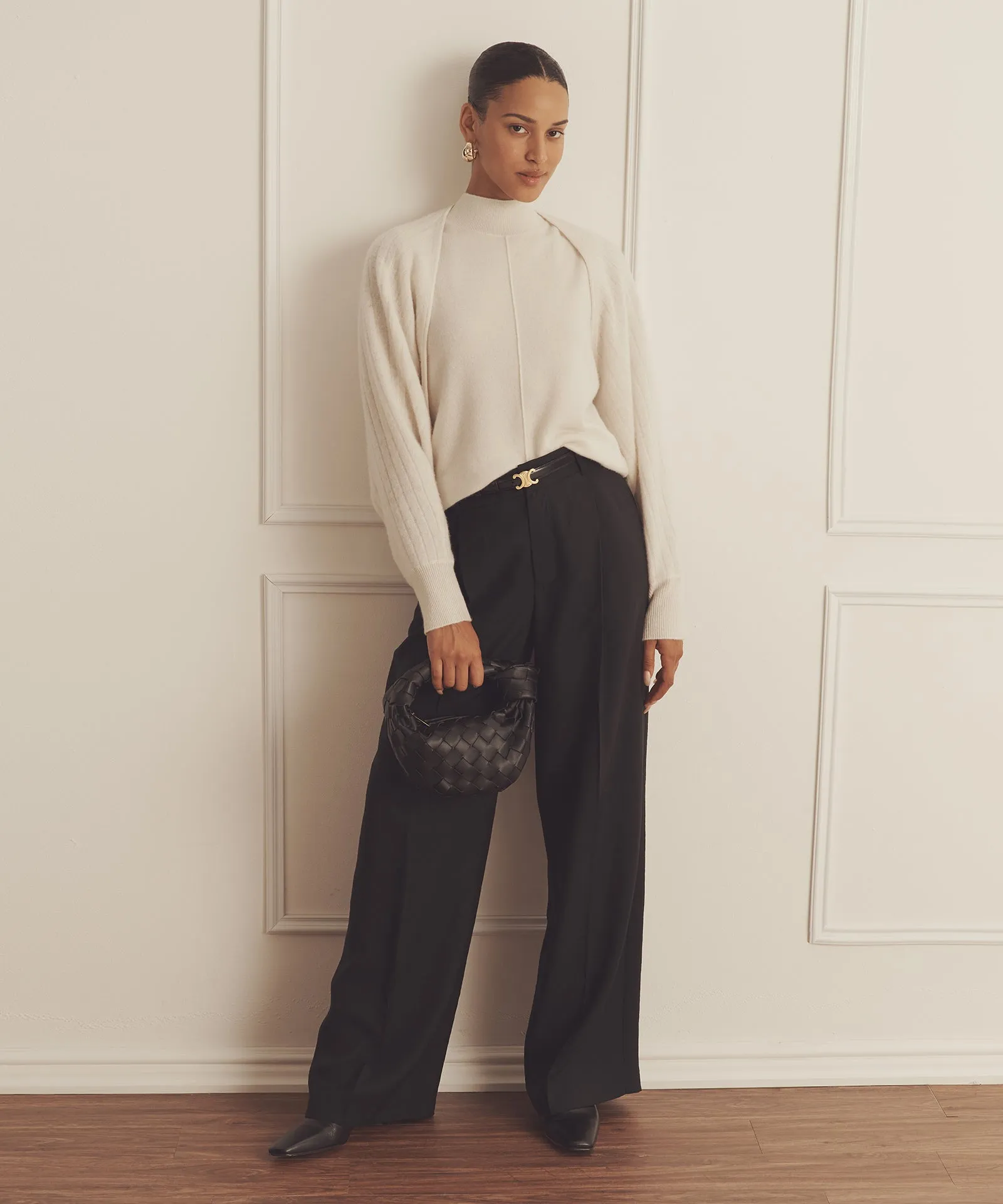 Novelty Cashmere Reversible Two Piece Turtleneck Set sold by Naadam product image thumbnail 2