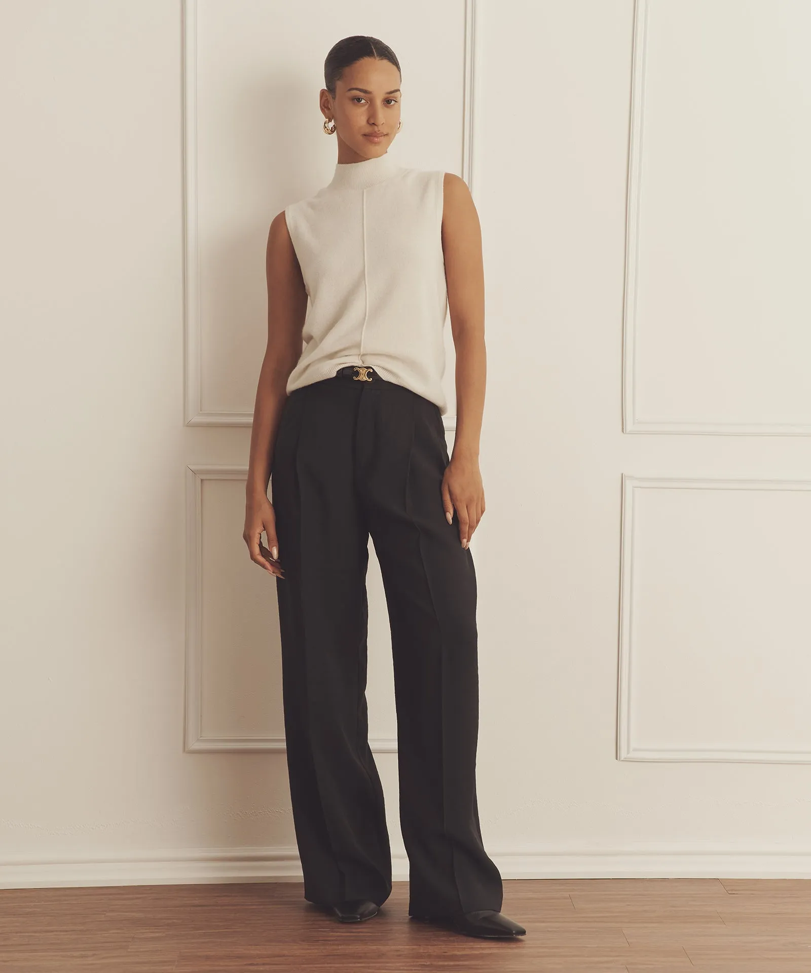 Novelty Cashmere Reversible Two Piece Turtleneck Set sold by Naadam product image thumbnail 3